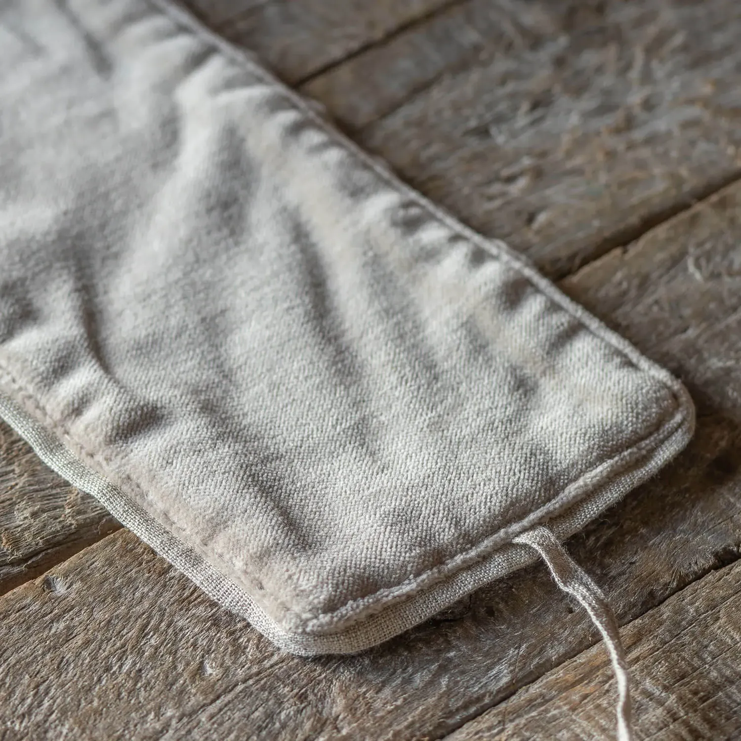 Set of Two Curtain Tie Backs - Sand, Velvet