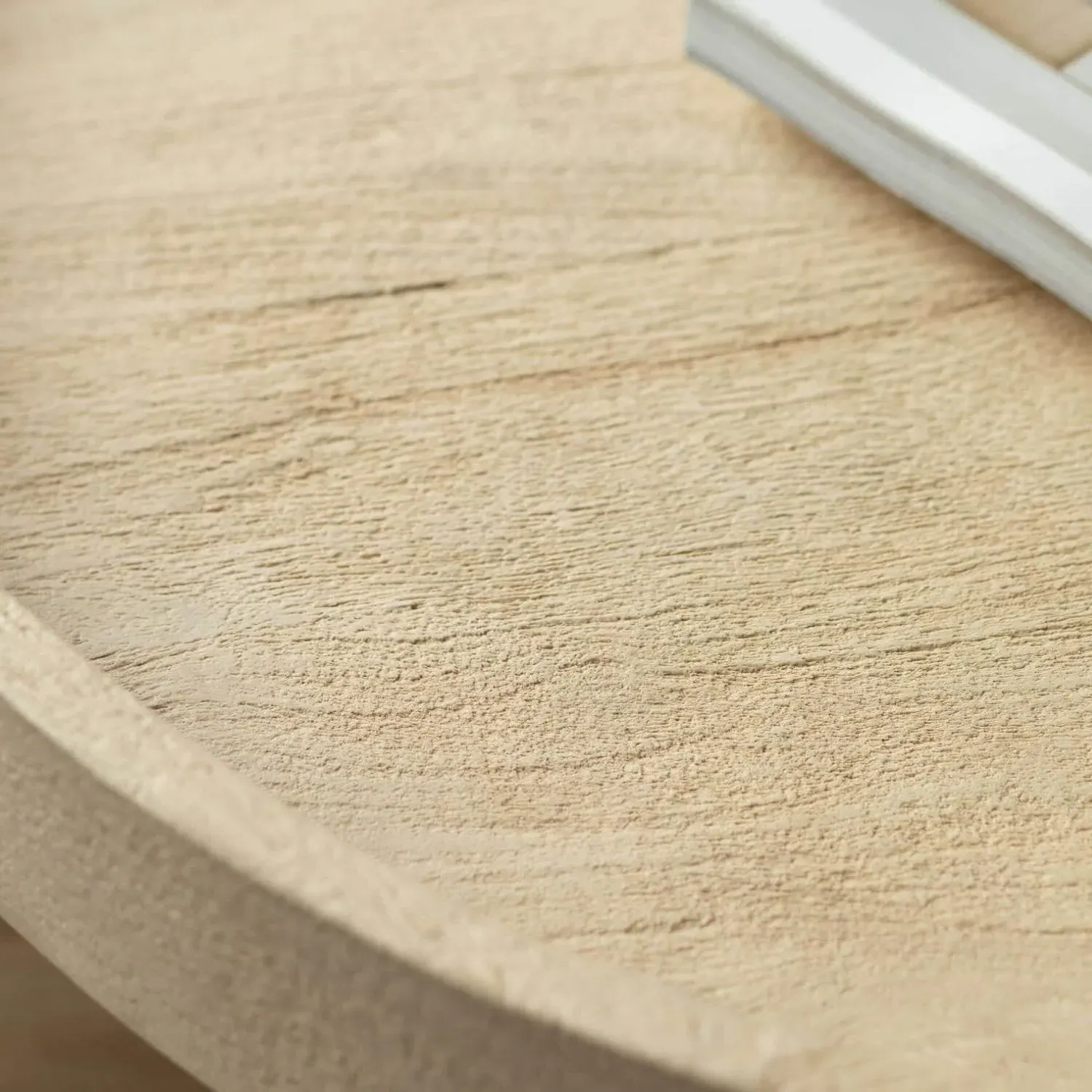 Seth Round Tray Top Coffee Table - Mango Wood