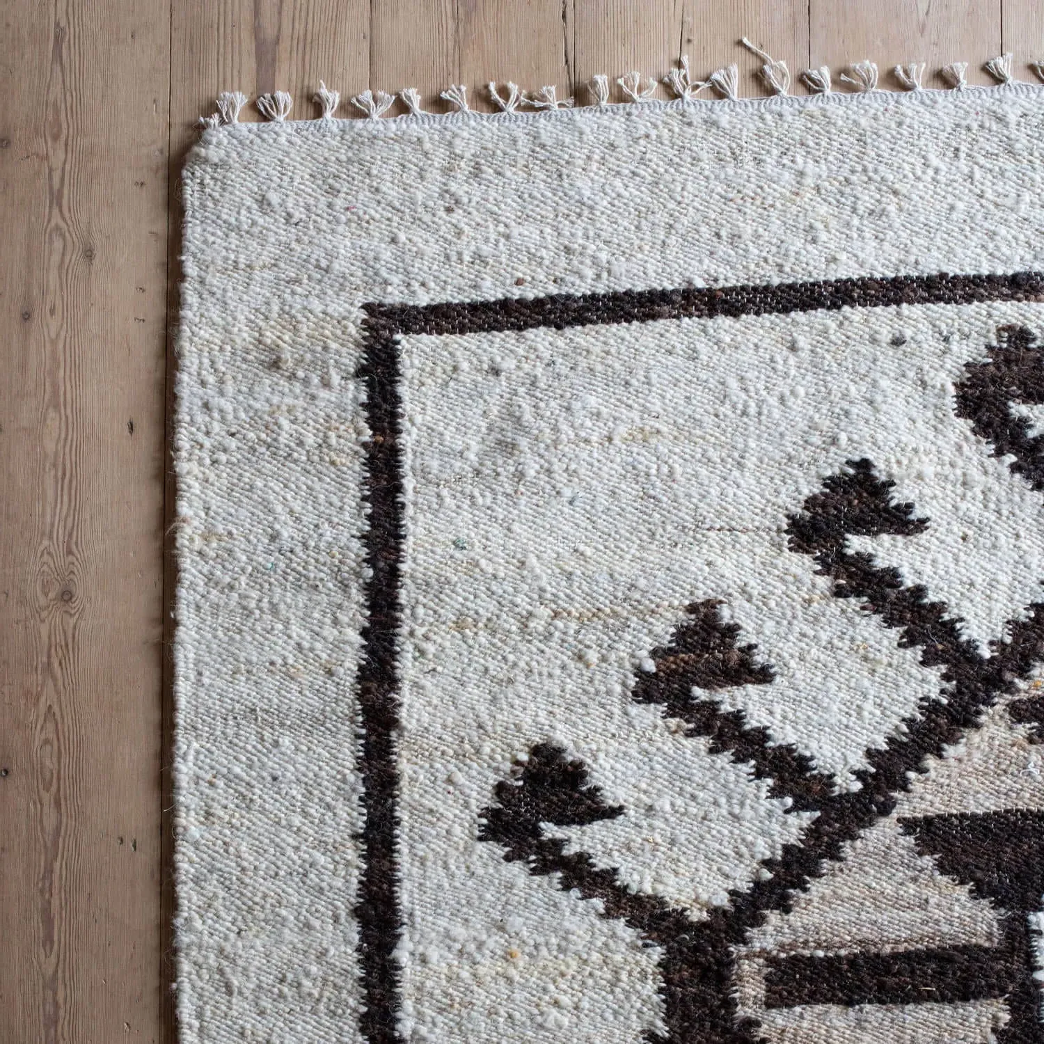 Silas Wool Rug 160 x 230cm - Cotton, Wool