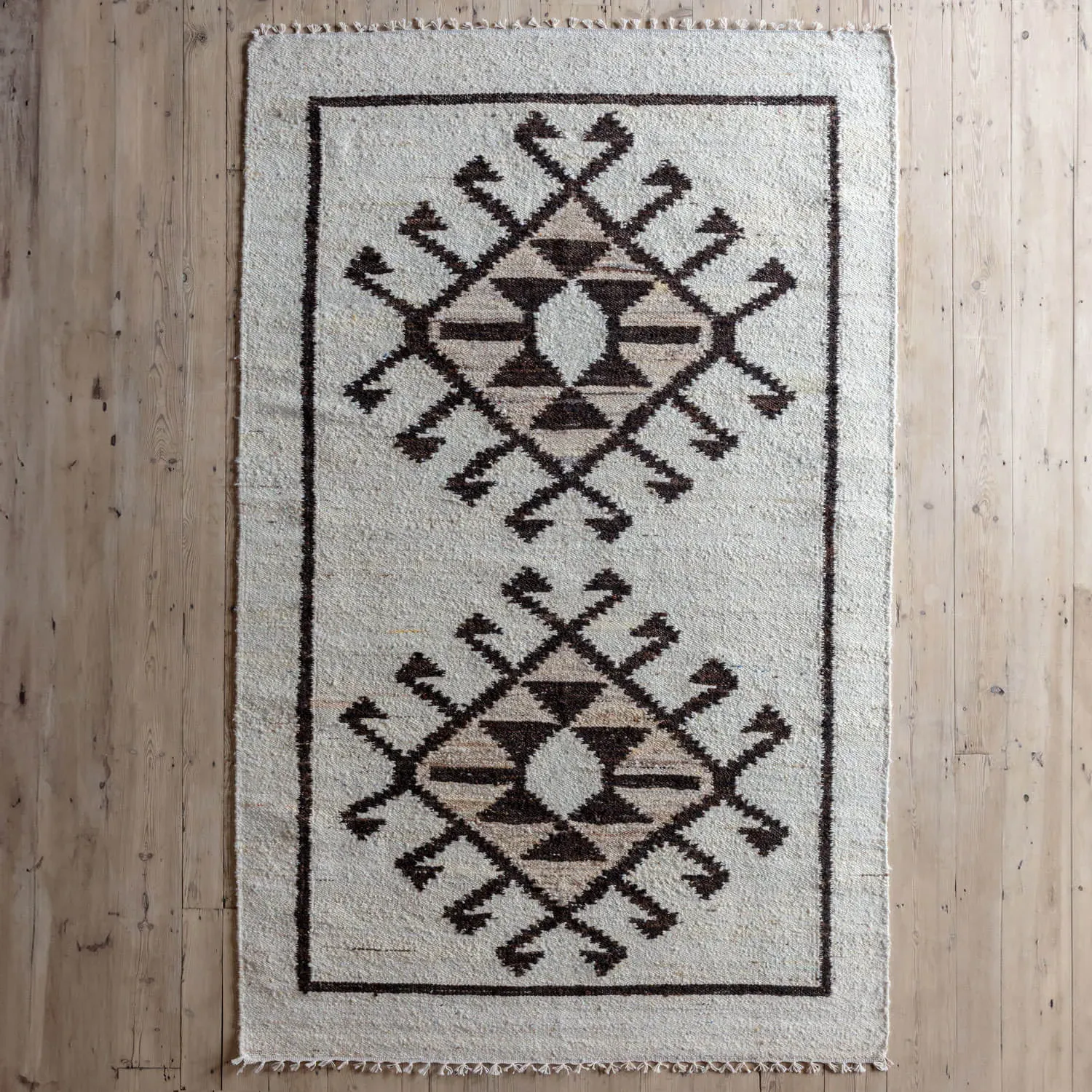 Silas Wool Rug 160 x 230cm - Cotton, Wool