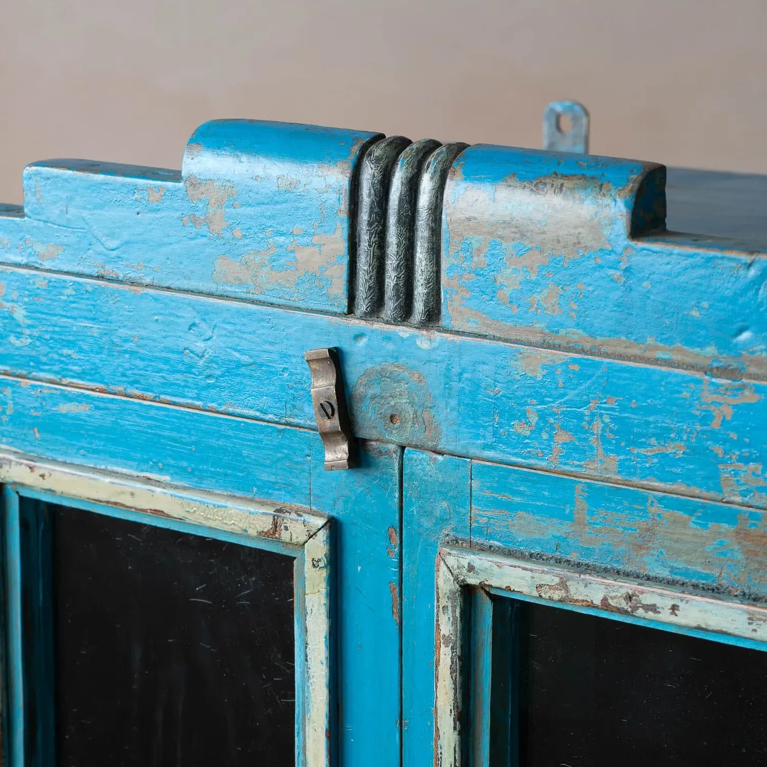 Small Cabinet - Aqua Blue, Teak