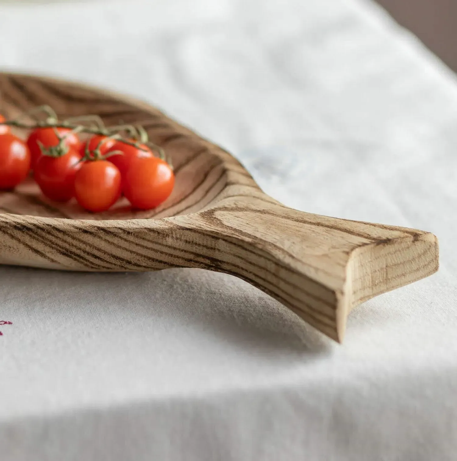 Small Fish Tray - Paulownia Wood
