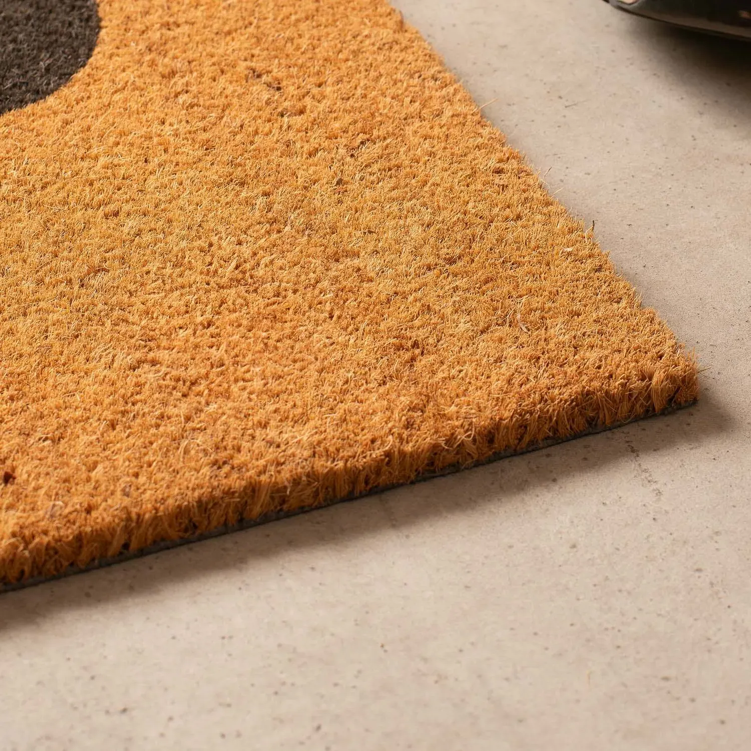 Small Heart Doormat - Natural, Coir