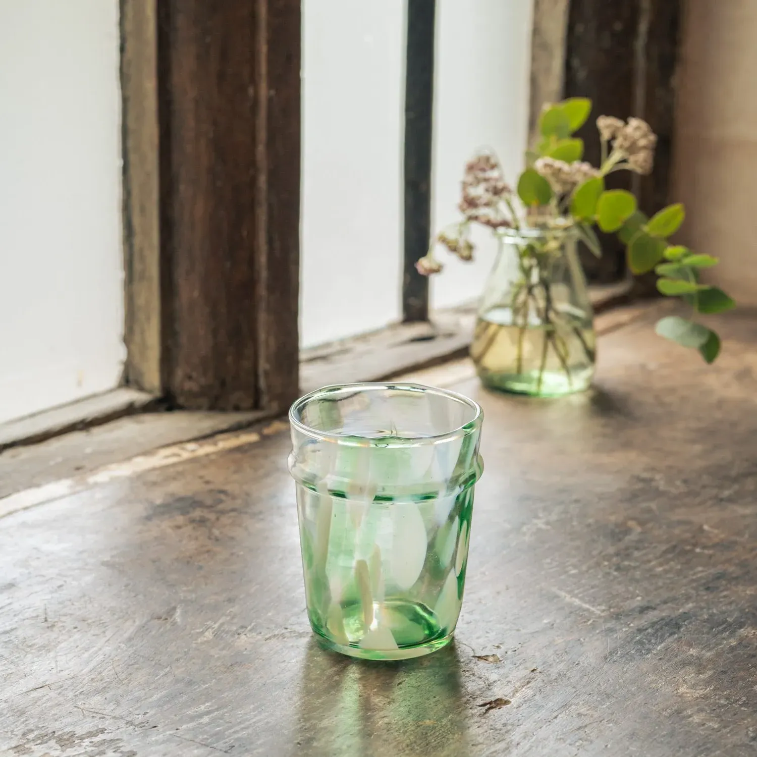 Speckled Drinking Glass - Multi-Coloured