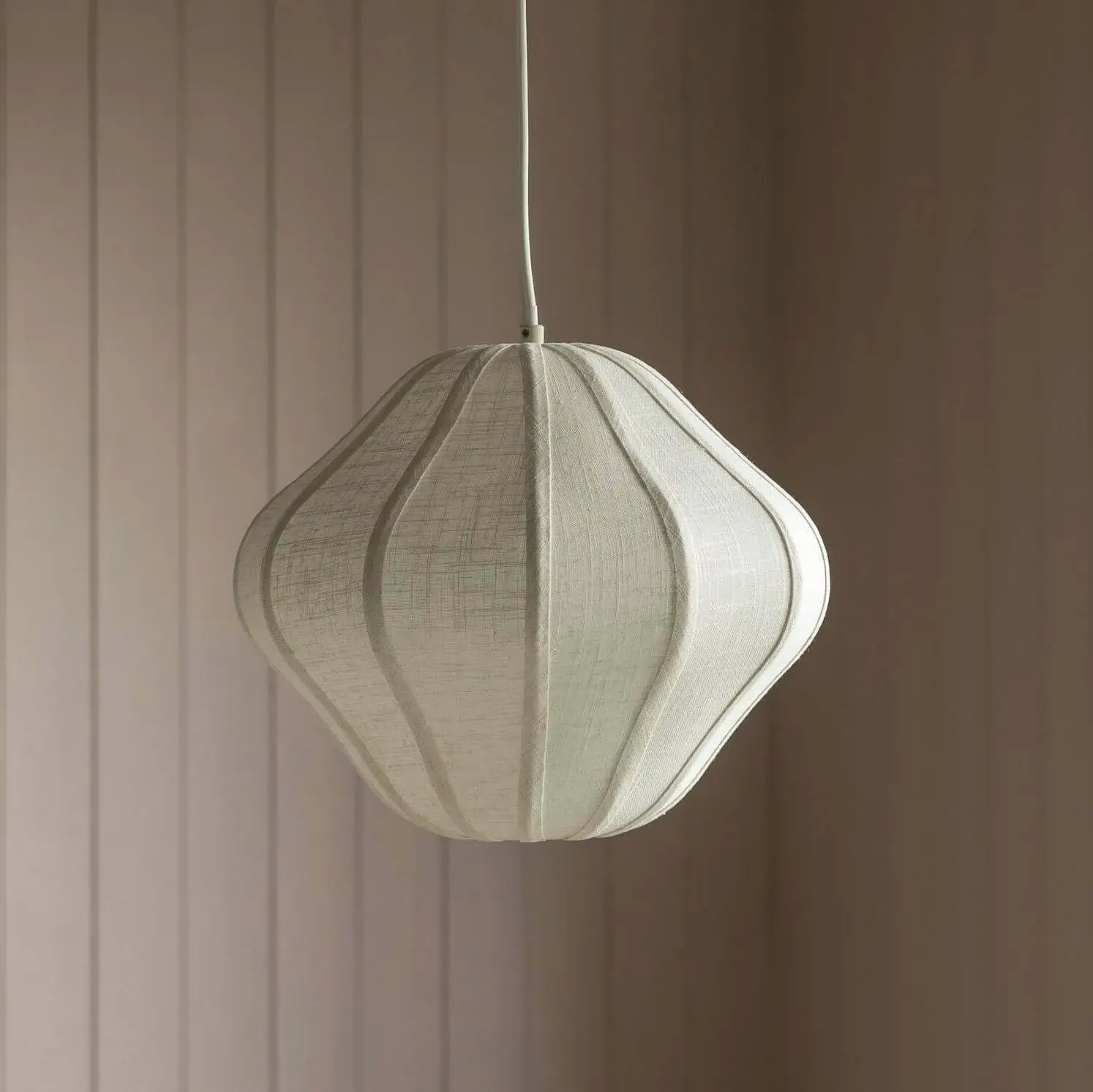 Sukau Small Pendant Light - Linen
