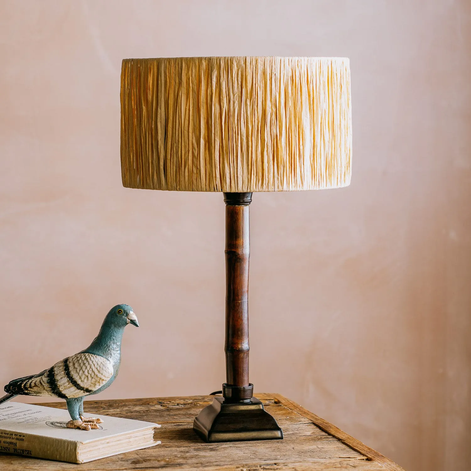 Tamos Table Lamp - Bamboo, Aluminium