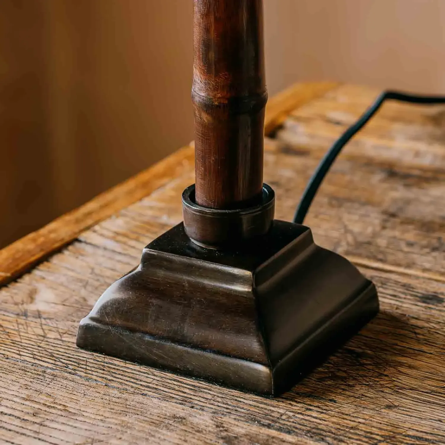 Tamos Table Lamp - Bamboo, Aluminium