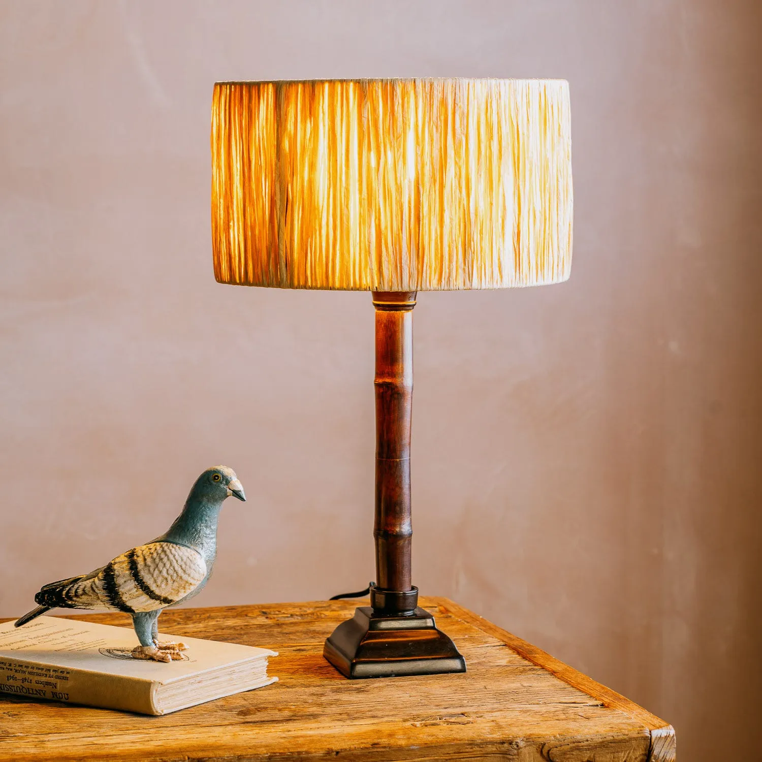 Tamos Table Lamp - Bamboo, Aluminium image