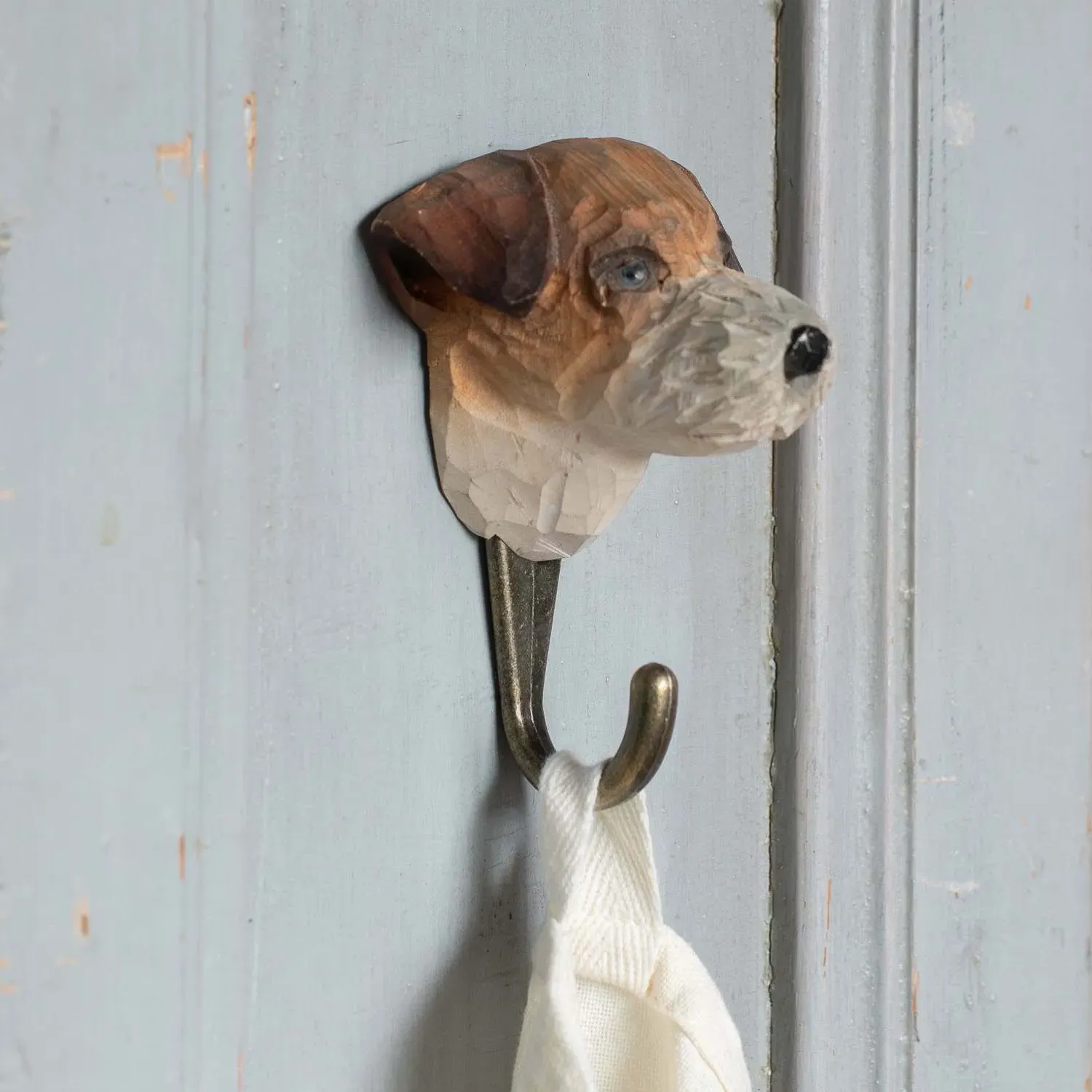 Terrier Wall Hook - Bronze