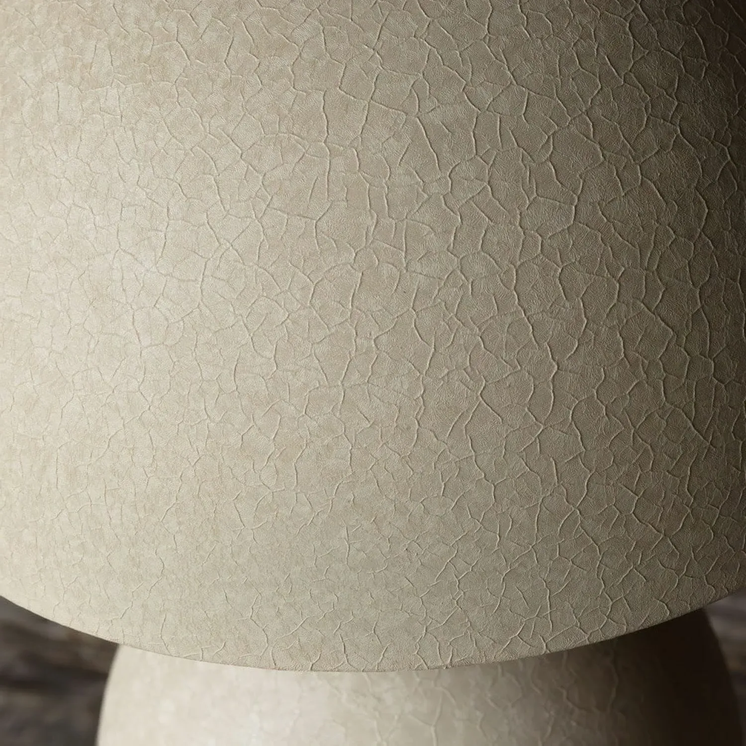 Textured Dome Table Lamp - Warm Grey, Iron