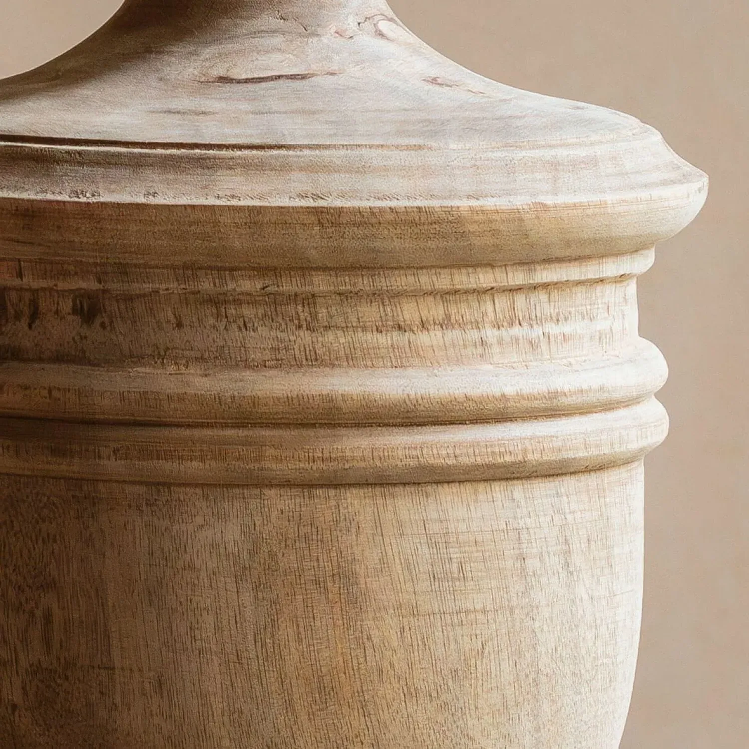 Thea Table Lamp - Mango Wood