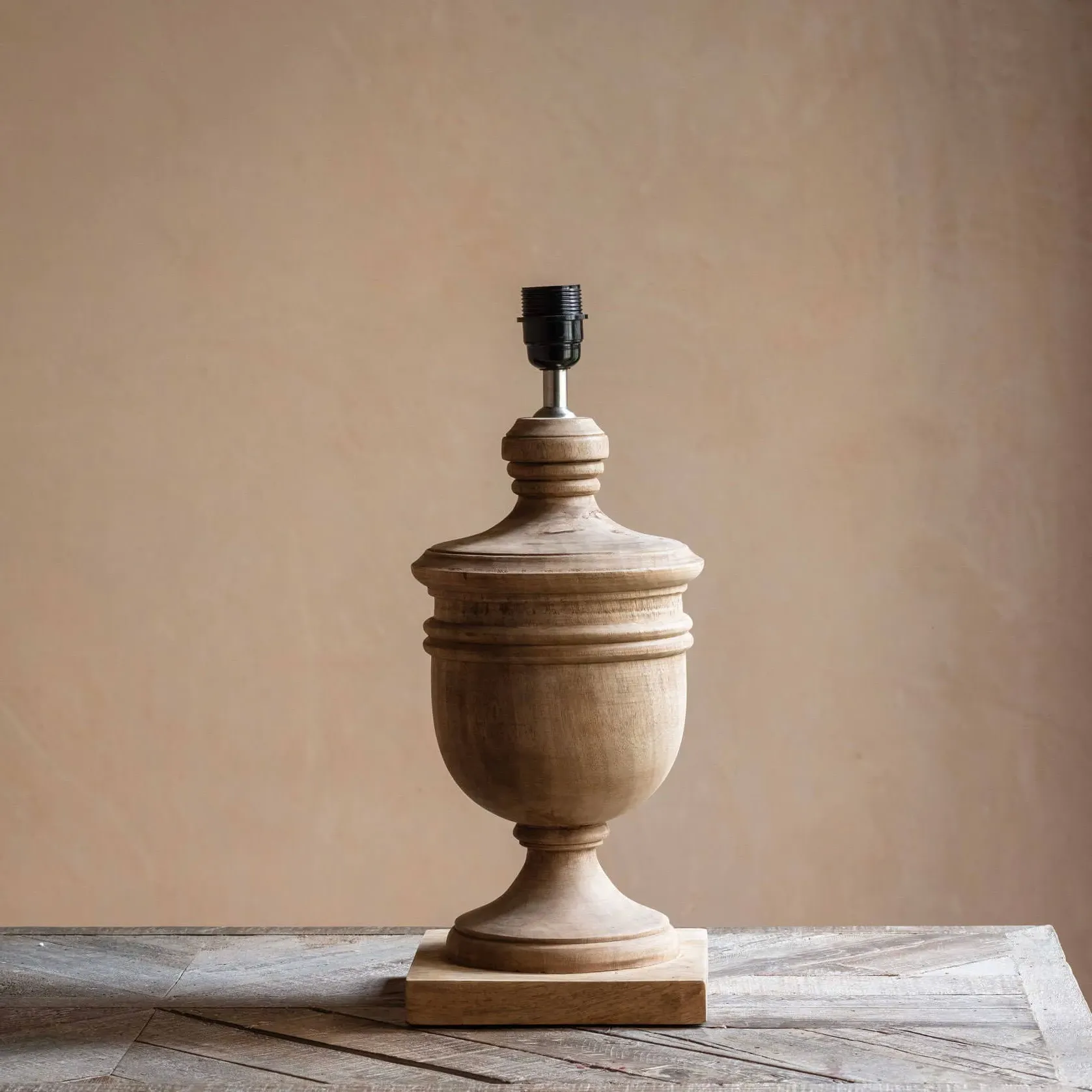 Thea Table Lamp - Mango Wood