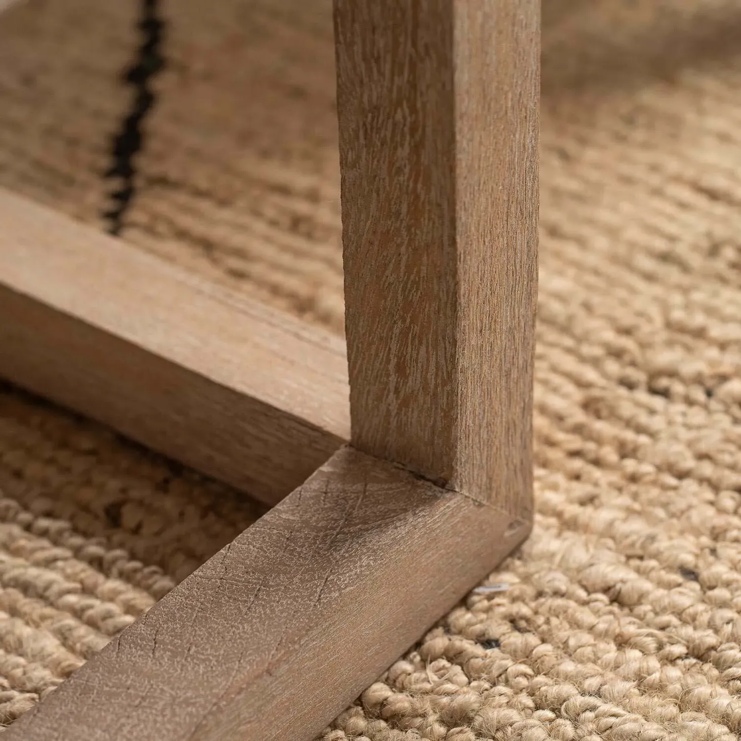 Theodore Parquet Coffee Table - Mango Wood