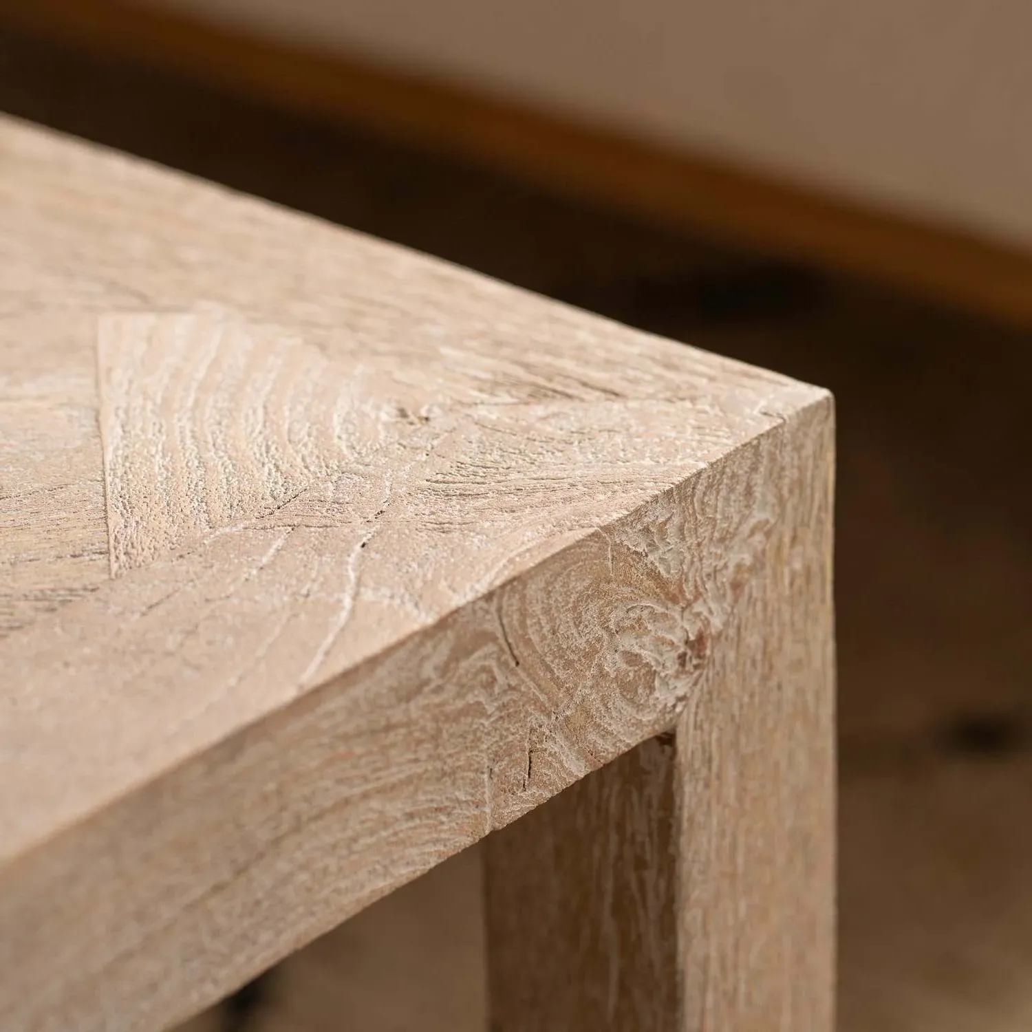 Theodore Parquet Coffee Table - Mango Wood