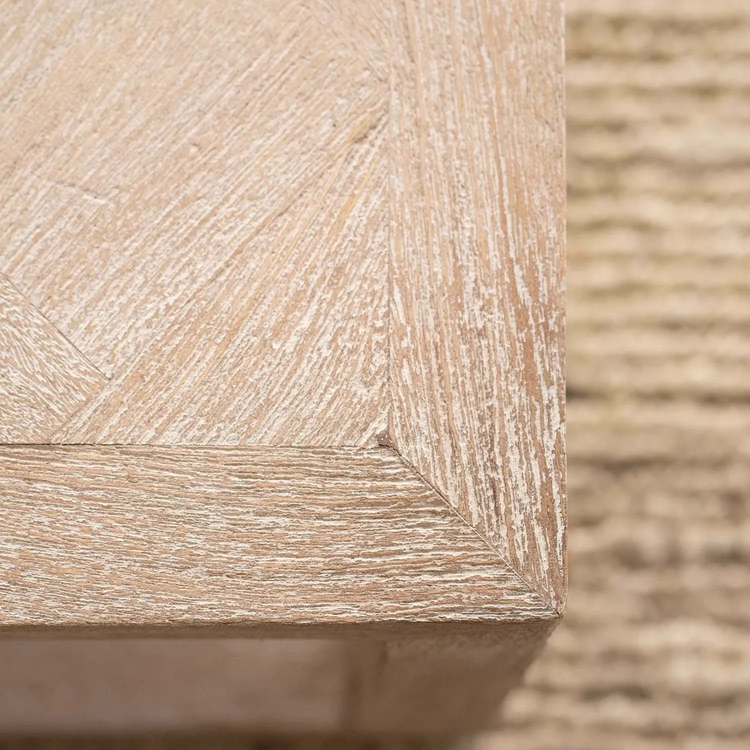 Theodore Parquet Coffee Table - Mango Wood