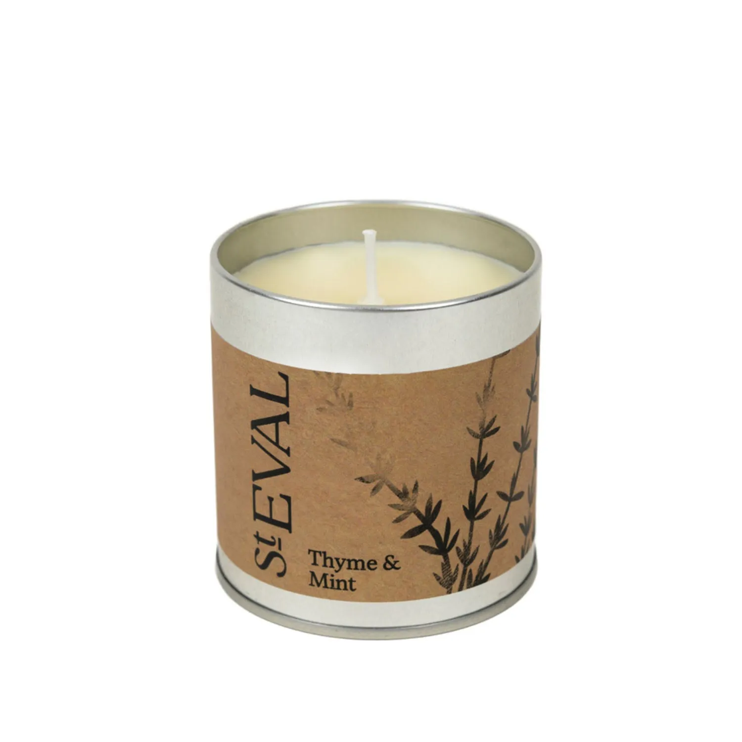 Thyme and Mint Tin Candle image