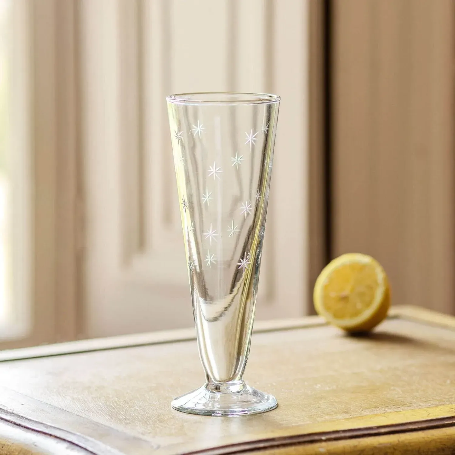 Tiny Star Glass Tumbler - Clear