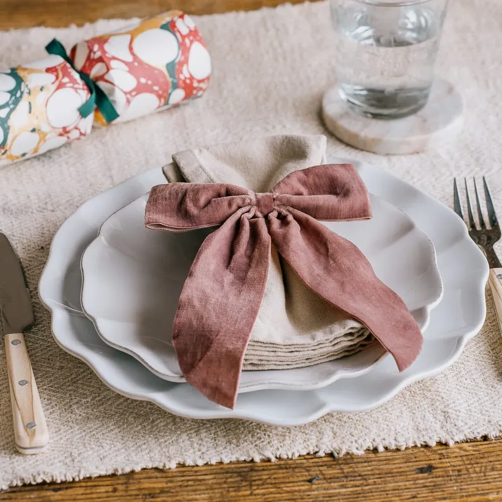 Velvet Bow - Sage Green