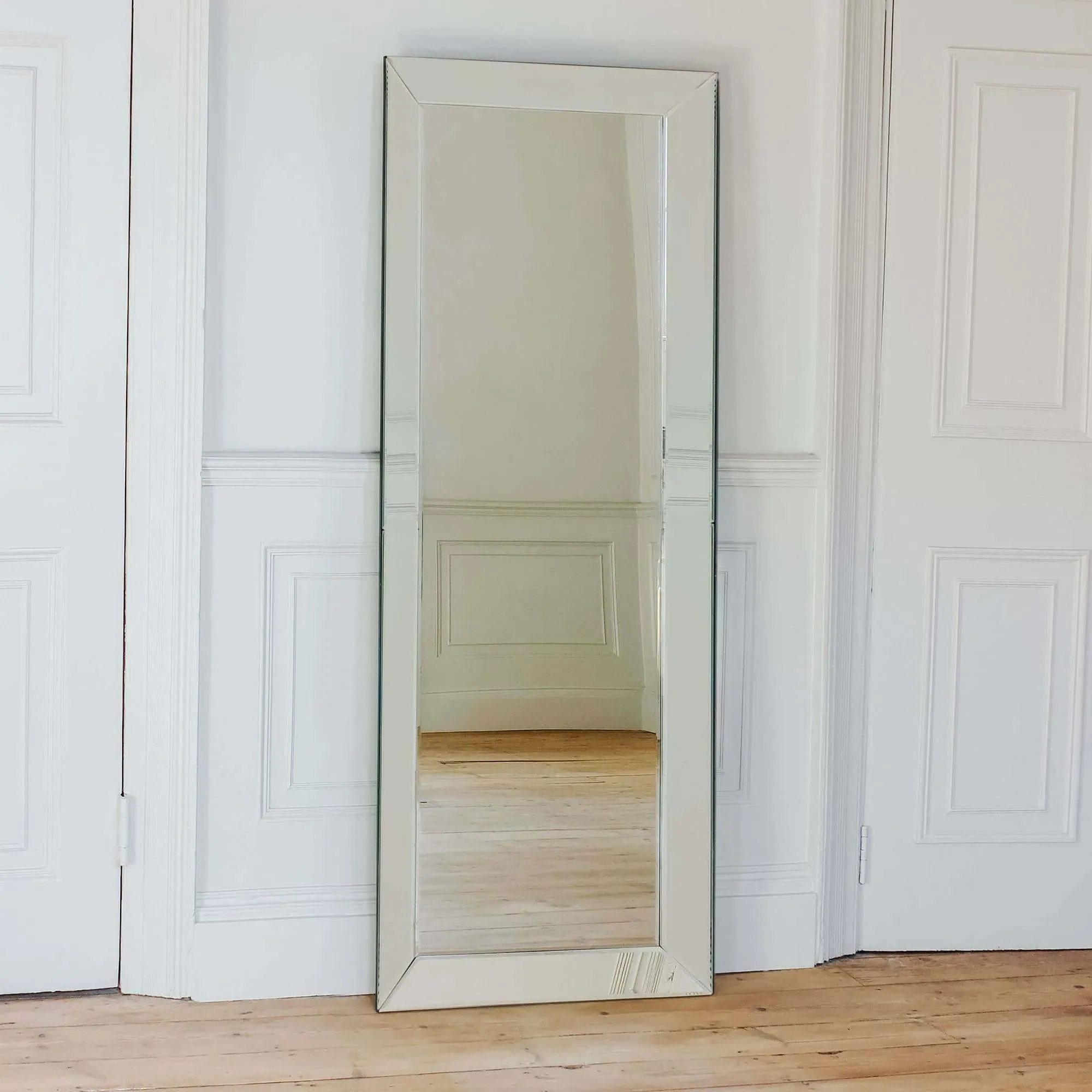 Venetian Floor Mirror - Glass