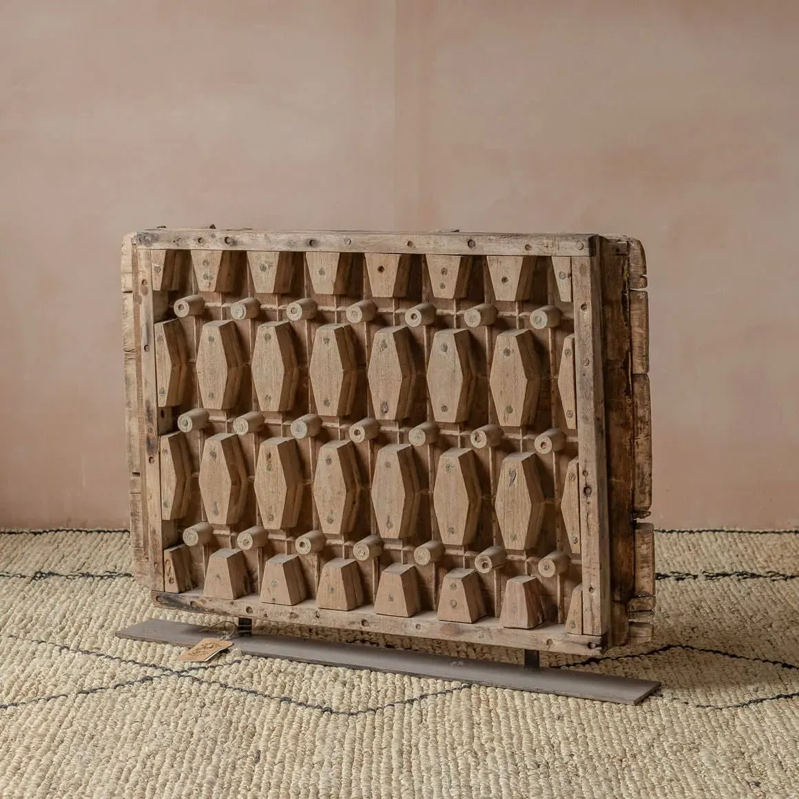 Vintage Decorative Concrete Mould - Reclaimed Wood image