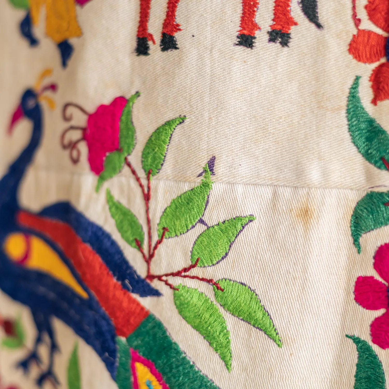 Vintage Embroidered Door Hanging XII - Cotton