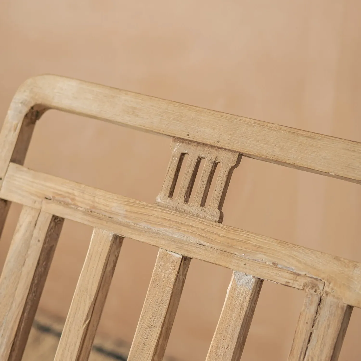 Vintage Rocking Chair - Light Wood, Teak