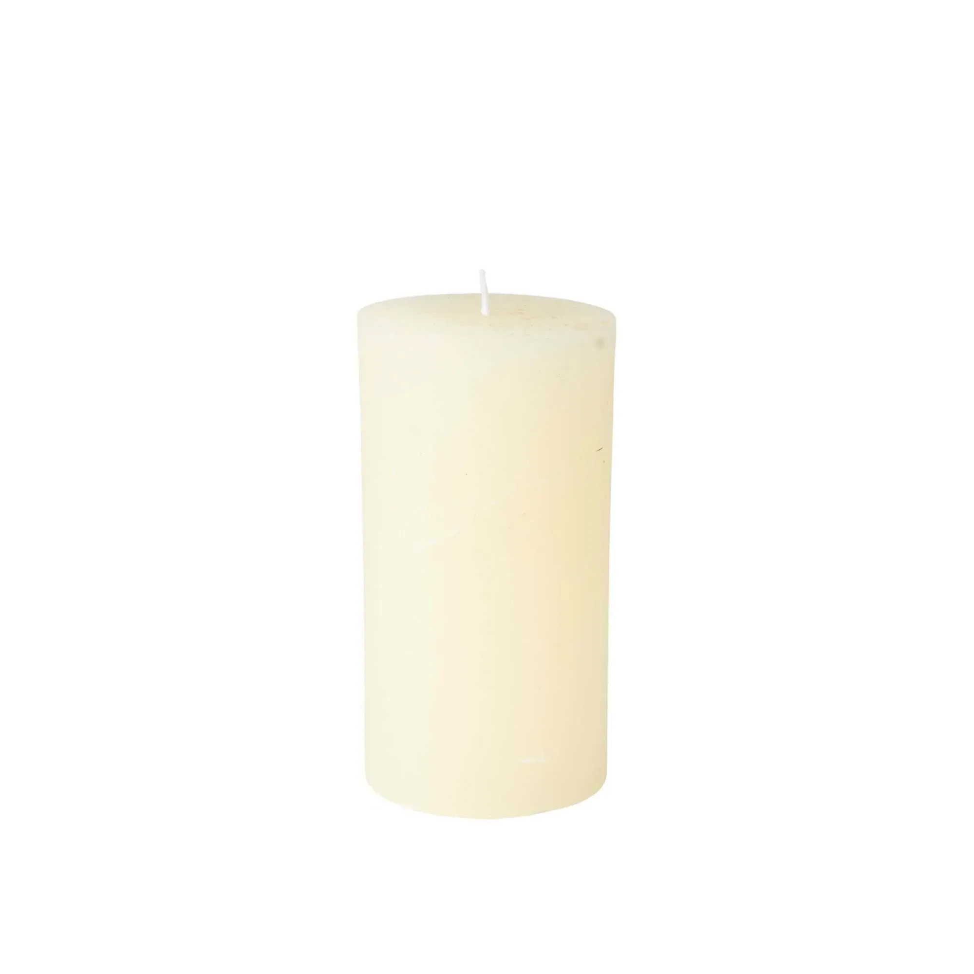 Wide Pillar Candle - Ivory