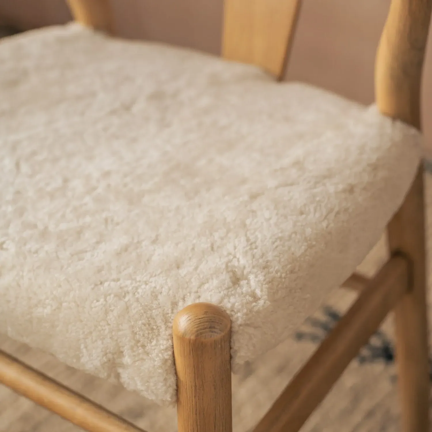 Wishbone Chair - Natural, Wool