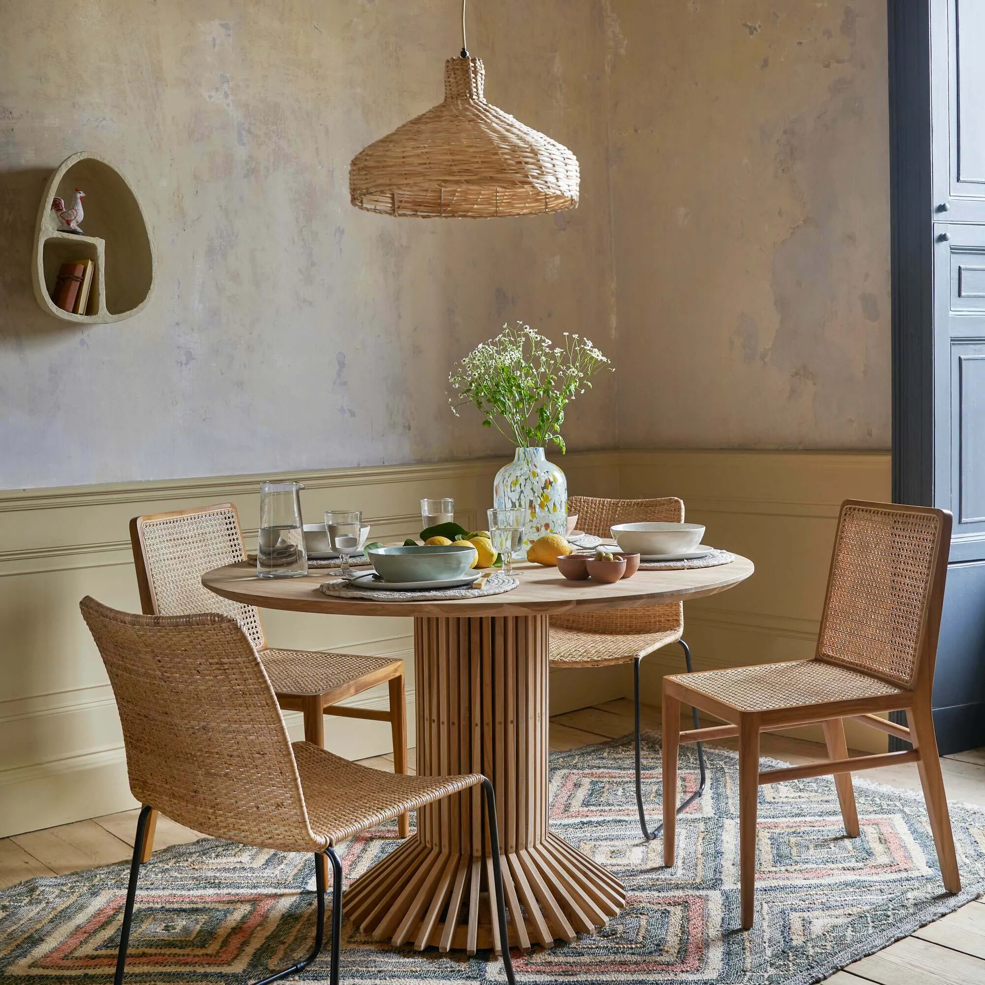 Zehra Kilim Rug 150 x 240cm - Jute, Cotton