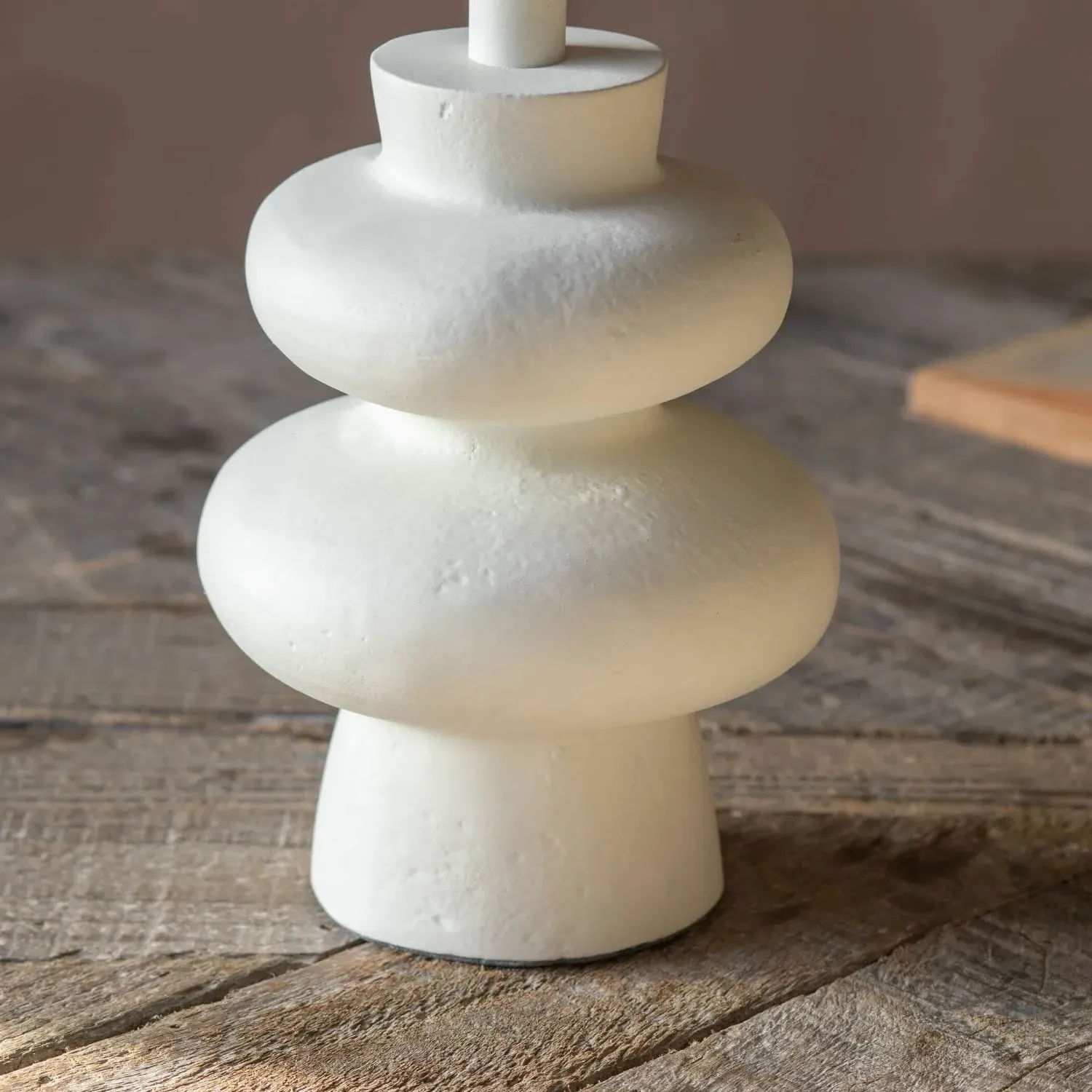 Zyla Table Lamp - White, Metal