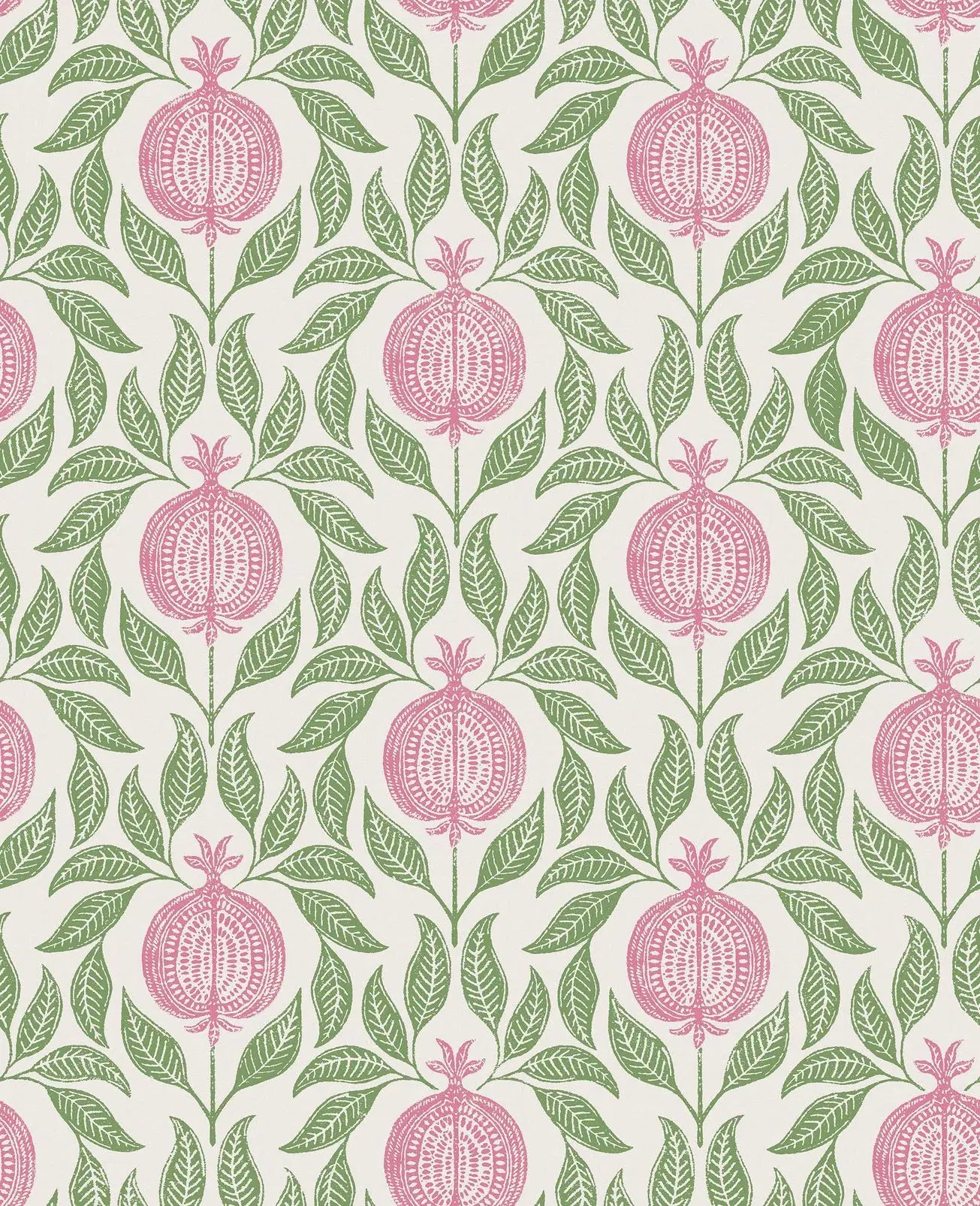 Apple of Grenada Wallpaper - Pink, Green