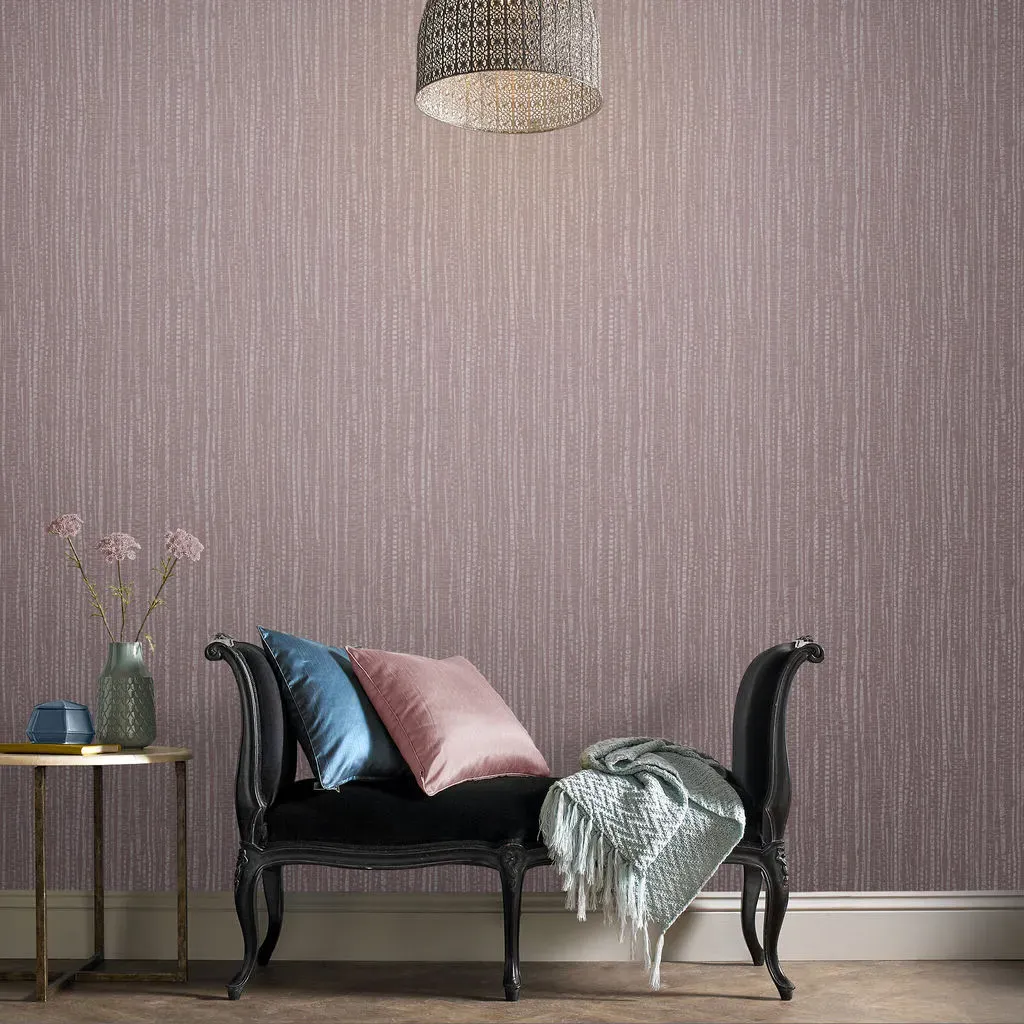 Bamboo Texture Wallpaper - Pink