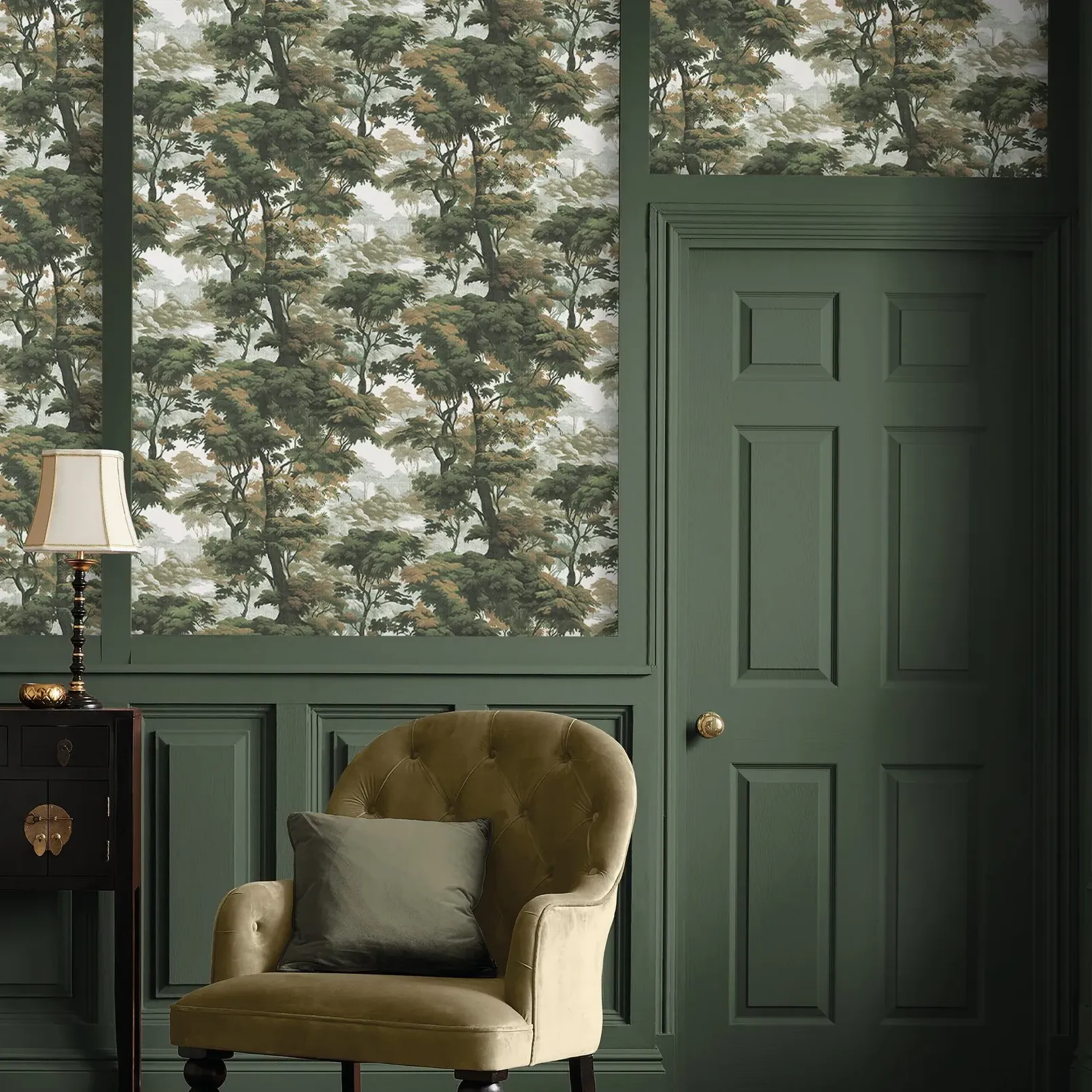 Bobart's Garden Wallpaper - Lush Green