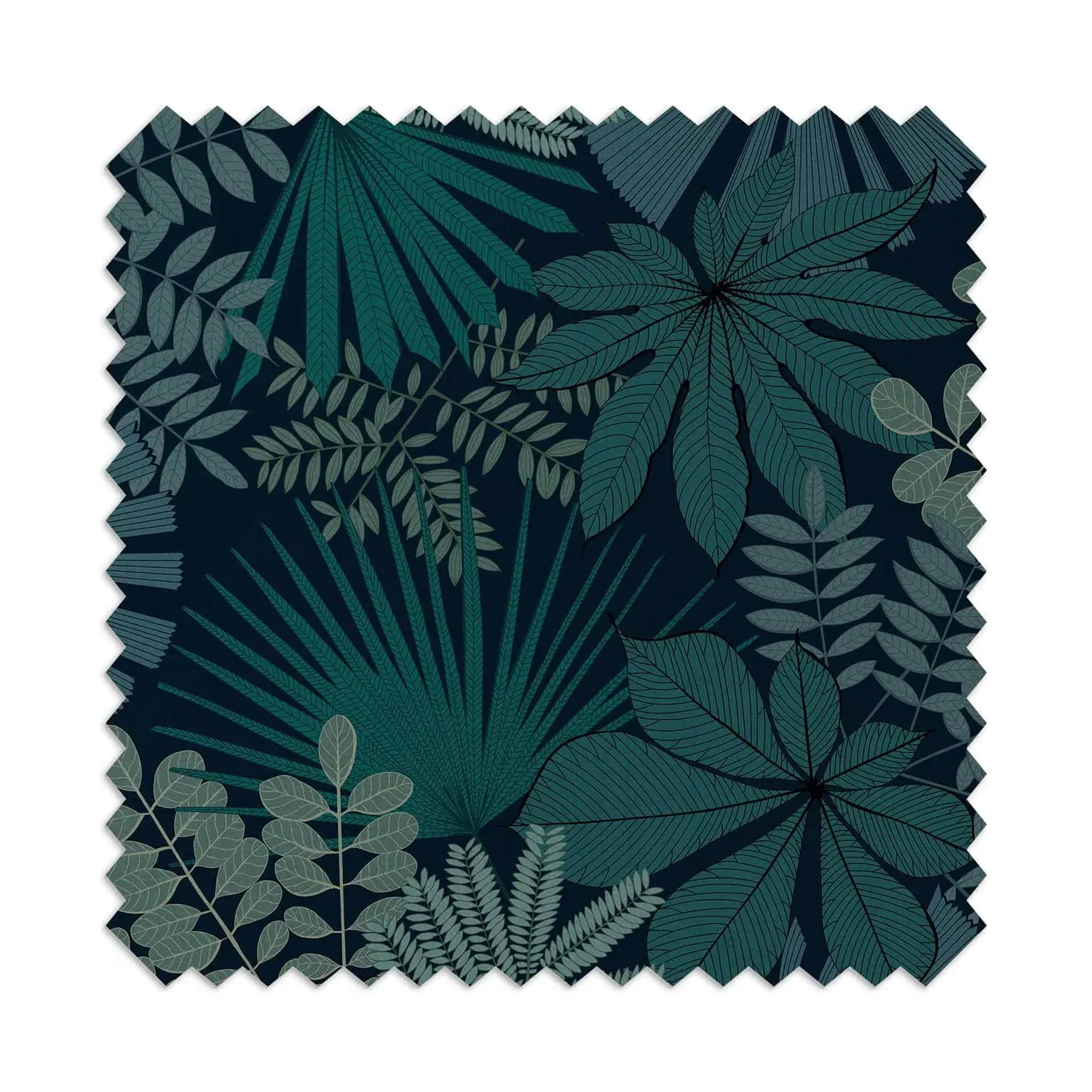 Bohemia Teal Made to Measure Roller Blind - Blue