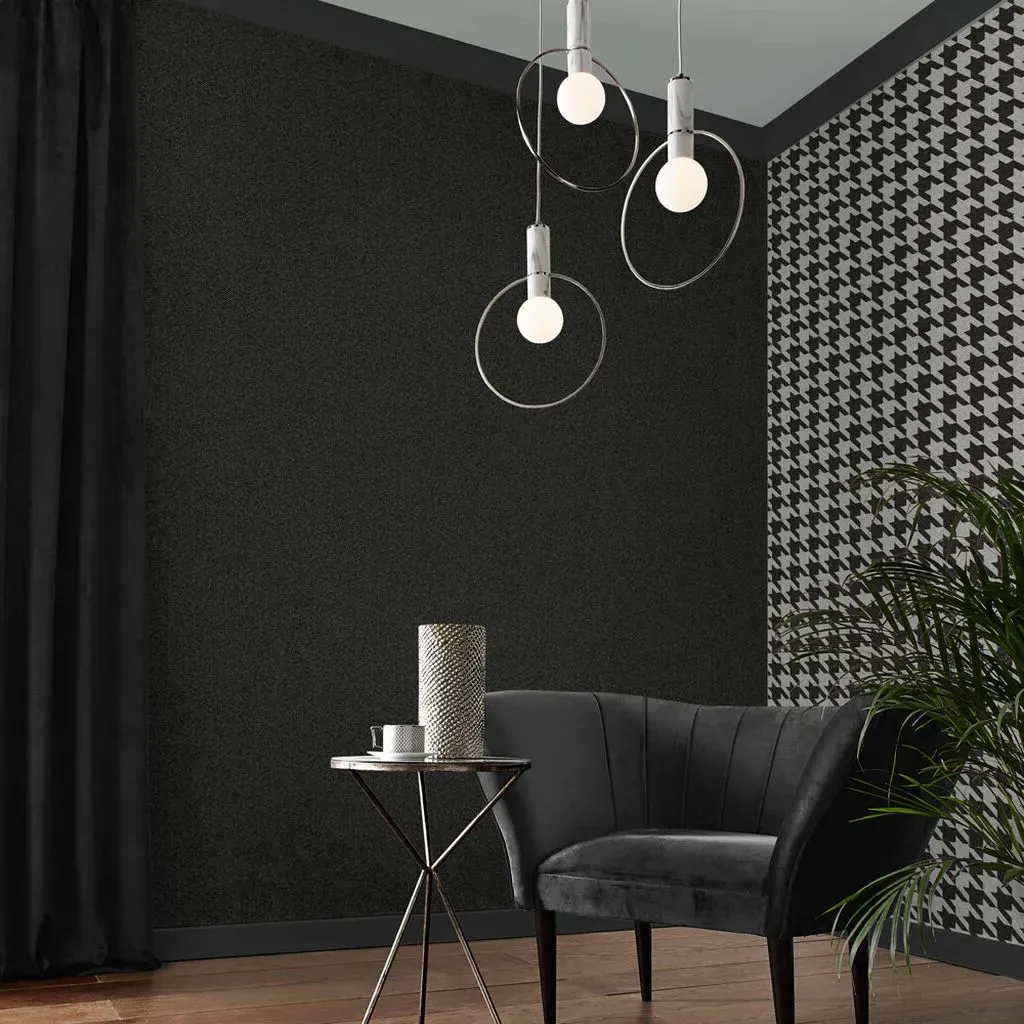 Christian Texture Wallpaper - Charcoal