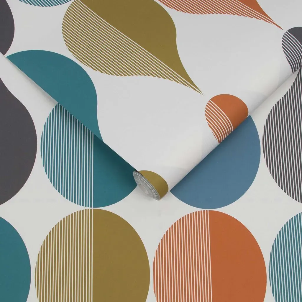 Coronation Craze Carnival Wallpaper - Multi