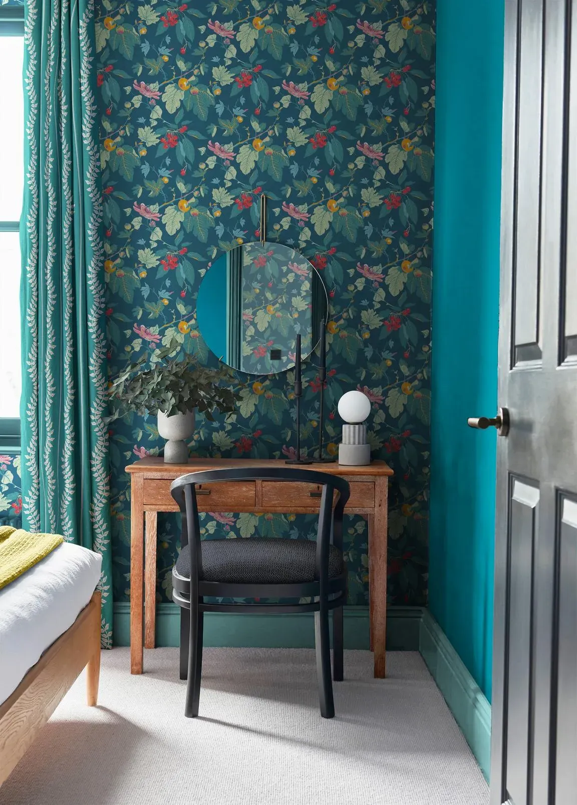 Craftwork Trail Wallpaper - Navy