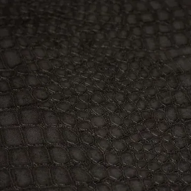 Crocodile Wallpaper - Black image