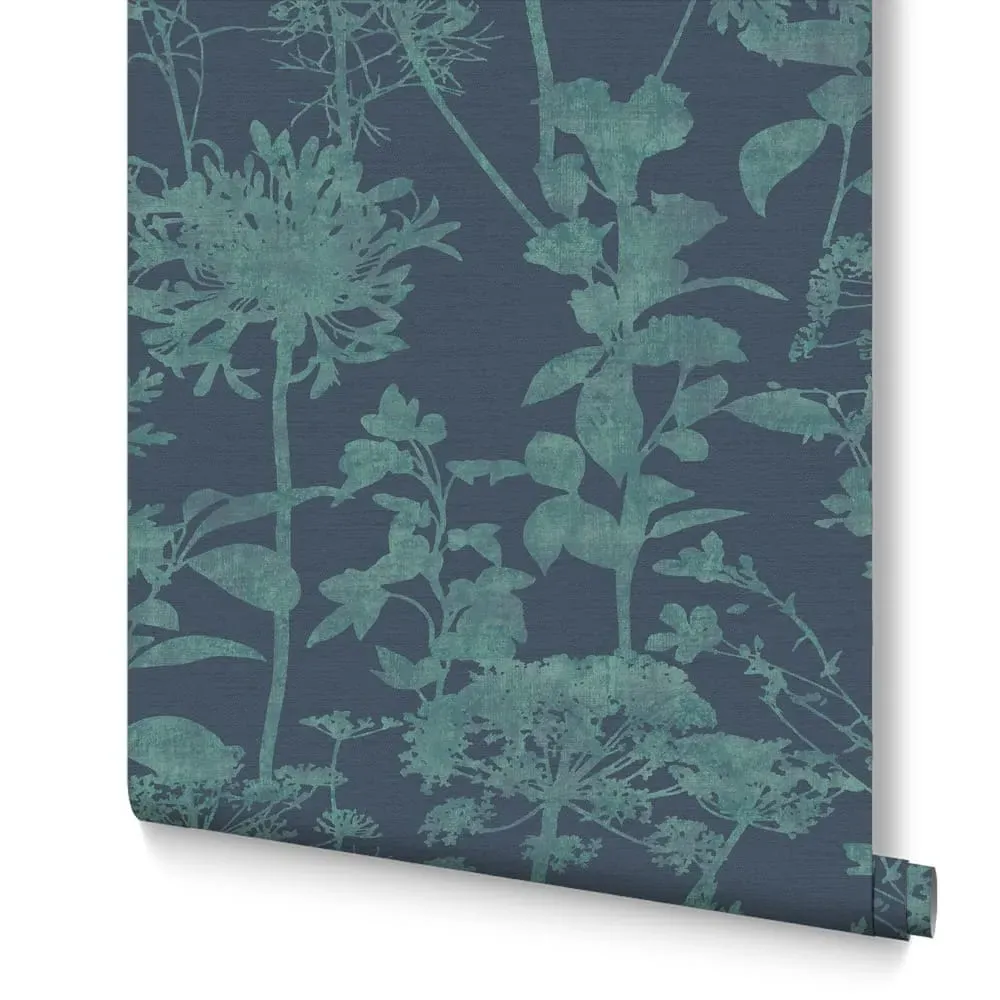 Esther Trail Wallpaper - Teal