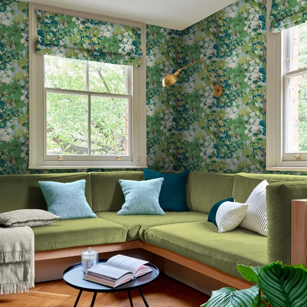 Folklore Tree Sky Wallpaper - Blue