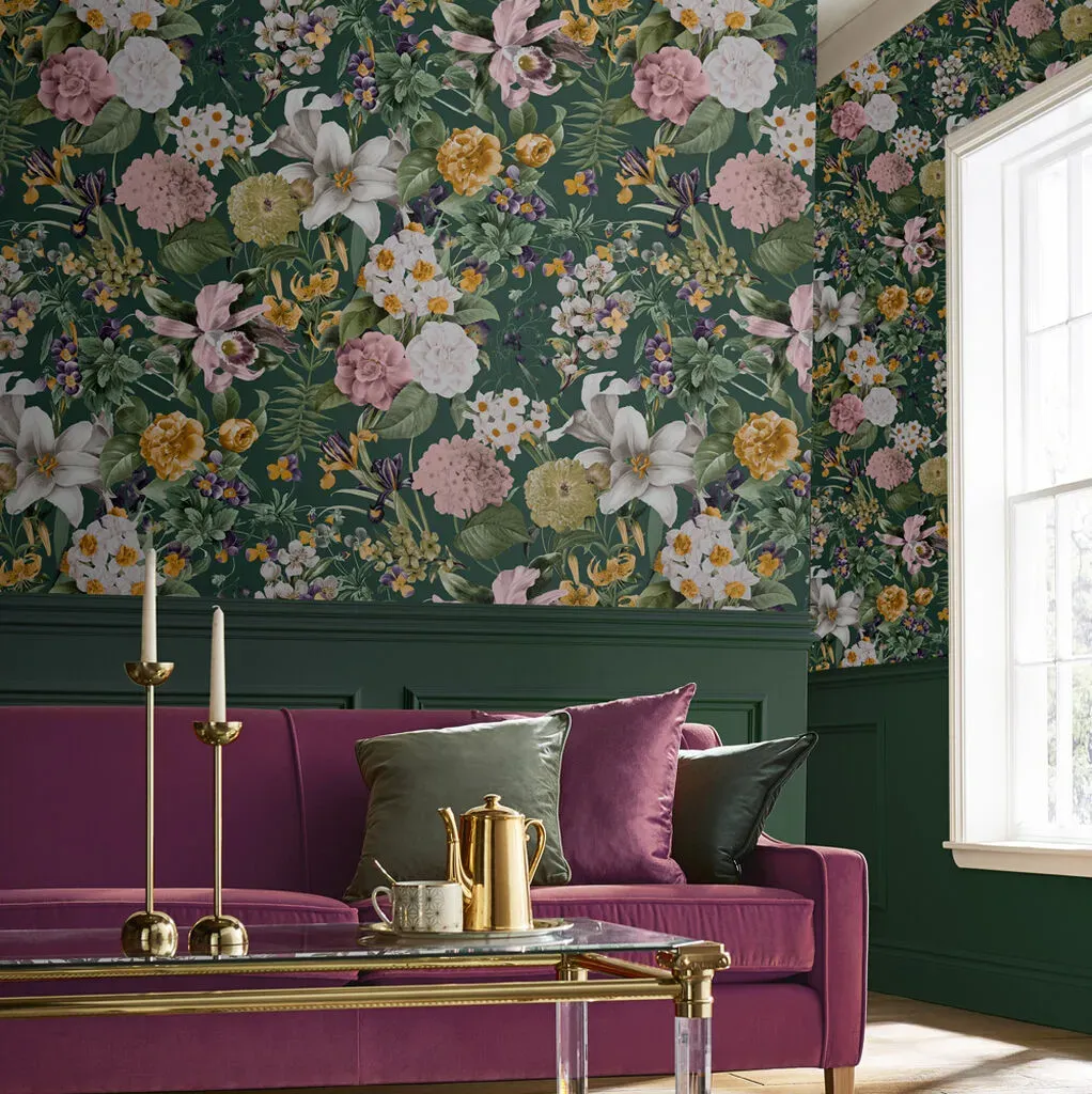 graham-brown-glasshouse-flora-emerald-wallpaper-green-floral-wallpaper-we-are-carbon-neutral image