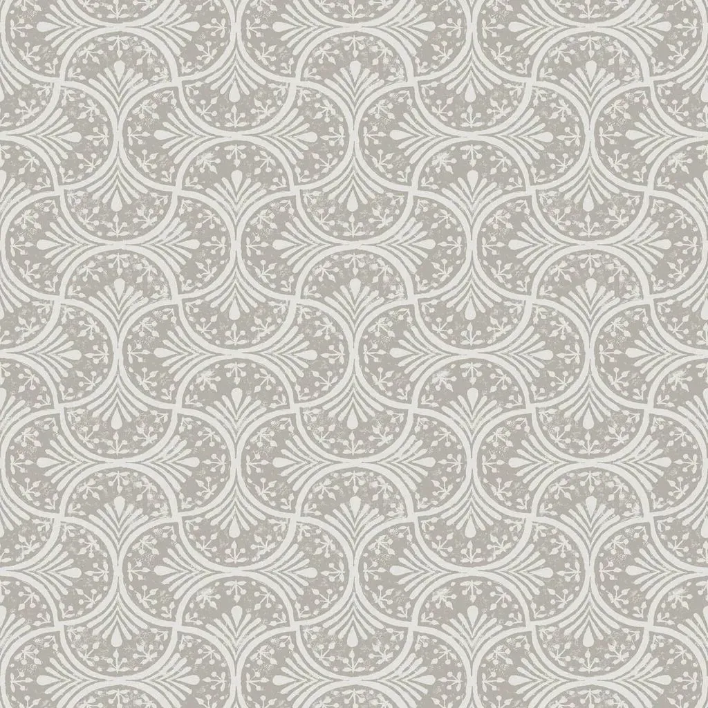 Hopwood Cottage Geometric Wallpaper - Neutral