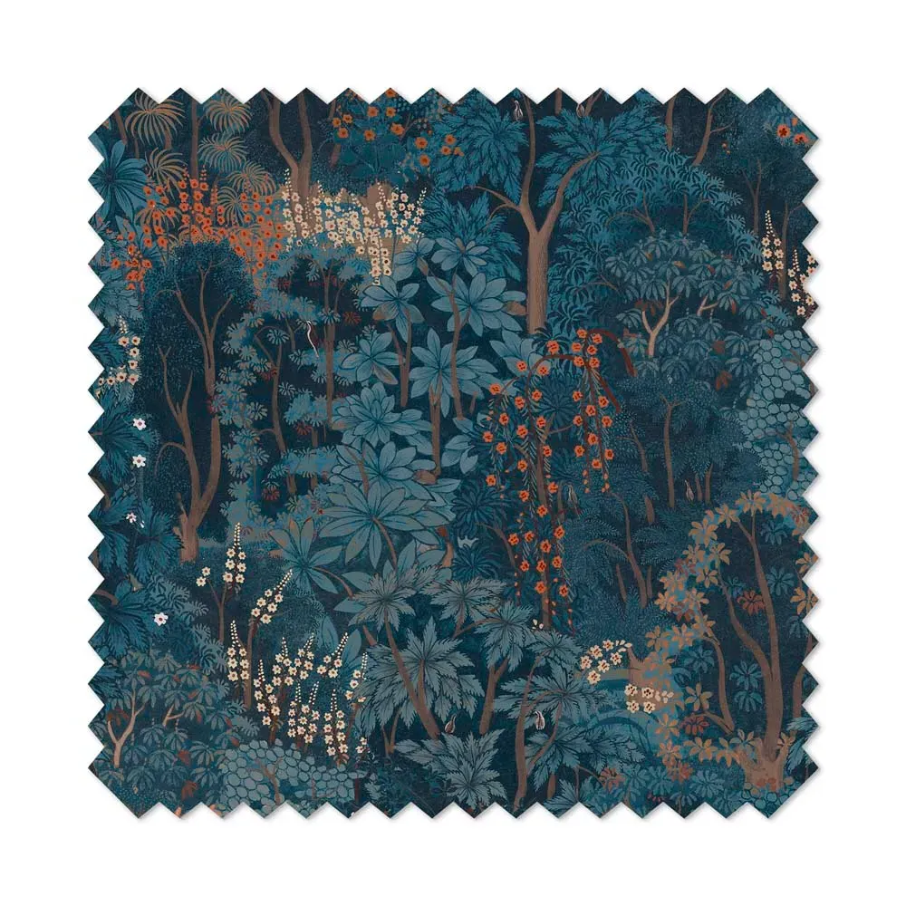 New Eden Navy Made to Measure Roman Blind - Blue