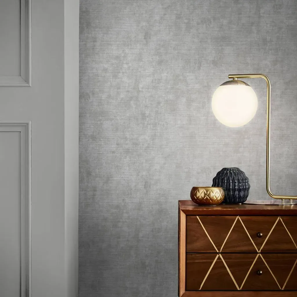 Organdy Silk Texture Wallpaper - Dawn White