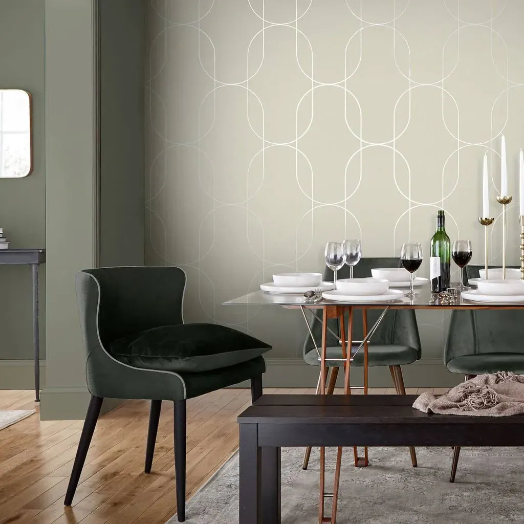 Palais Geometric Wallpaper - Neutral