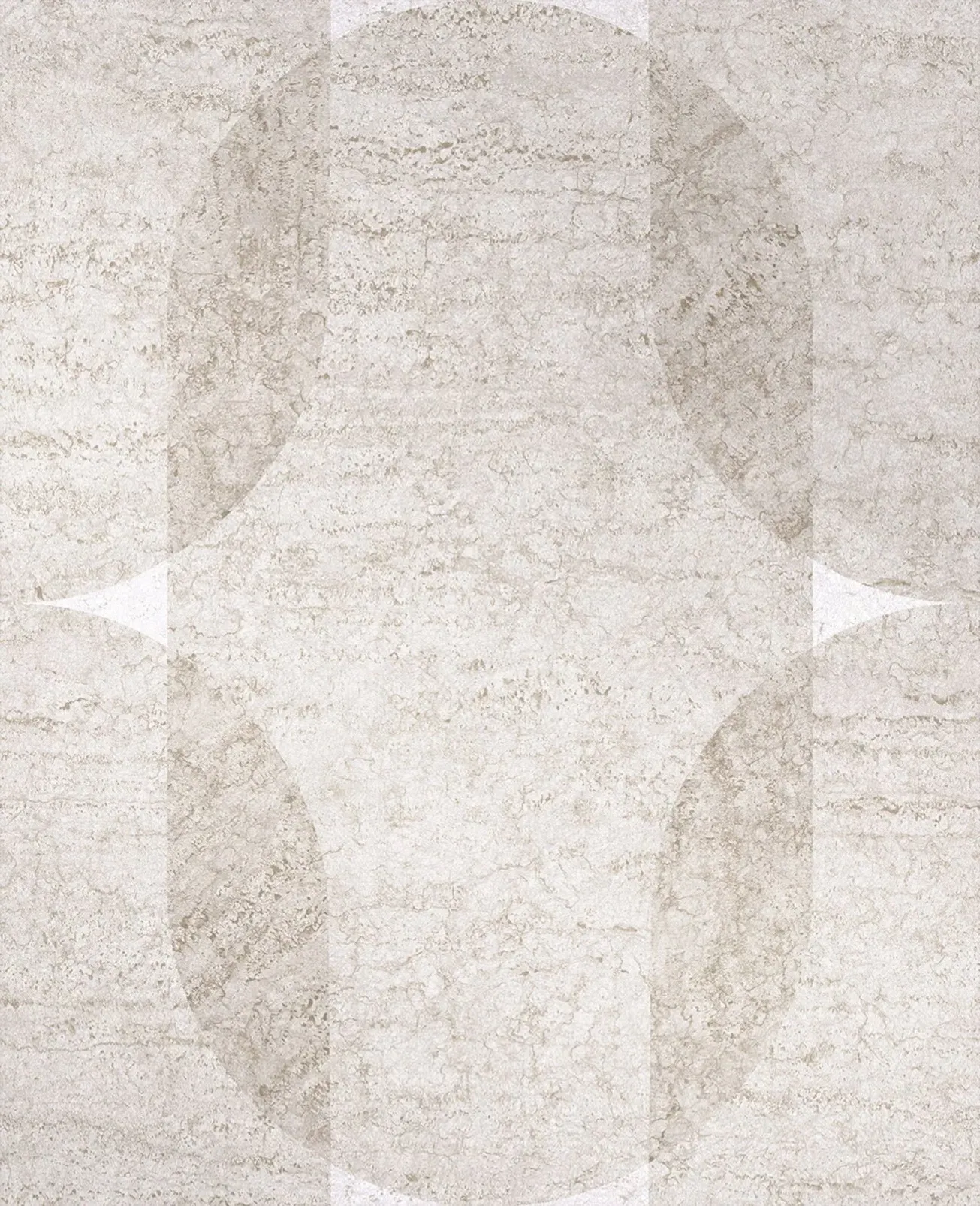 Palazzo Stone Geometric Wallpaper - Beige