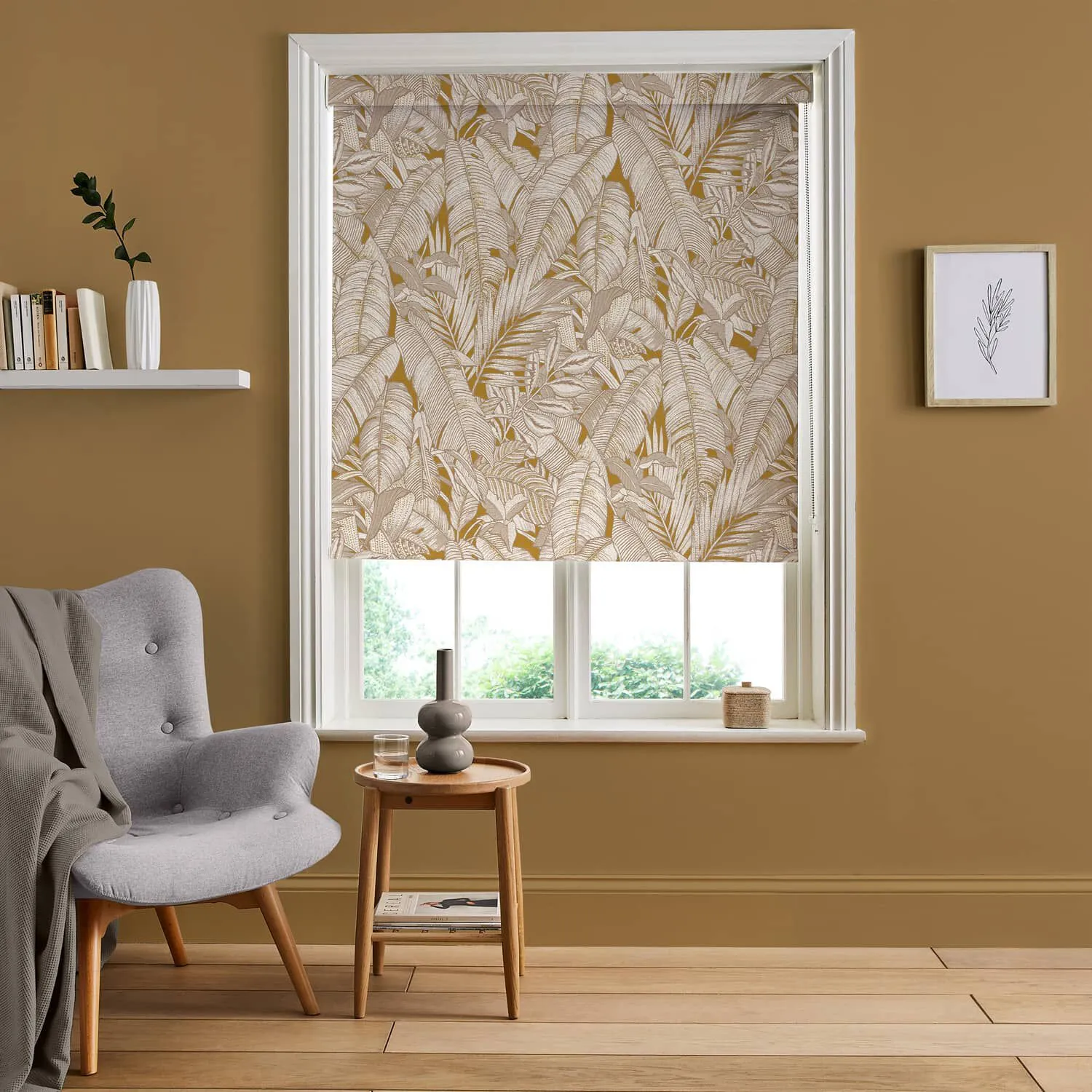 Paradys Turmeric Made to Measure Roller Blind - Yellow