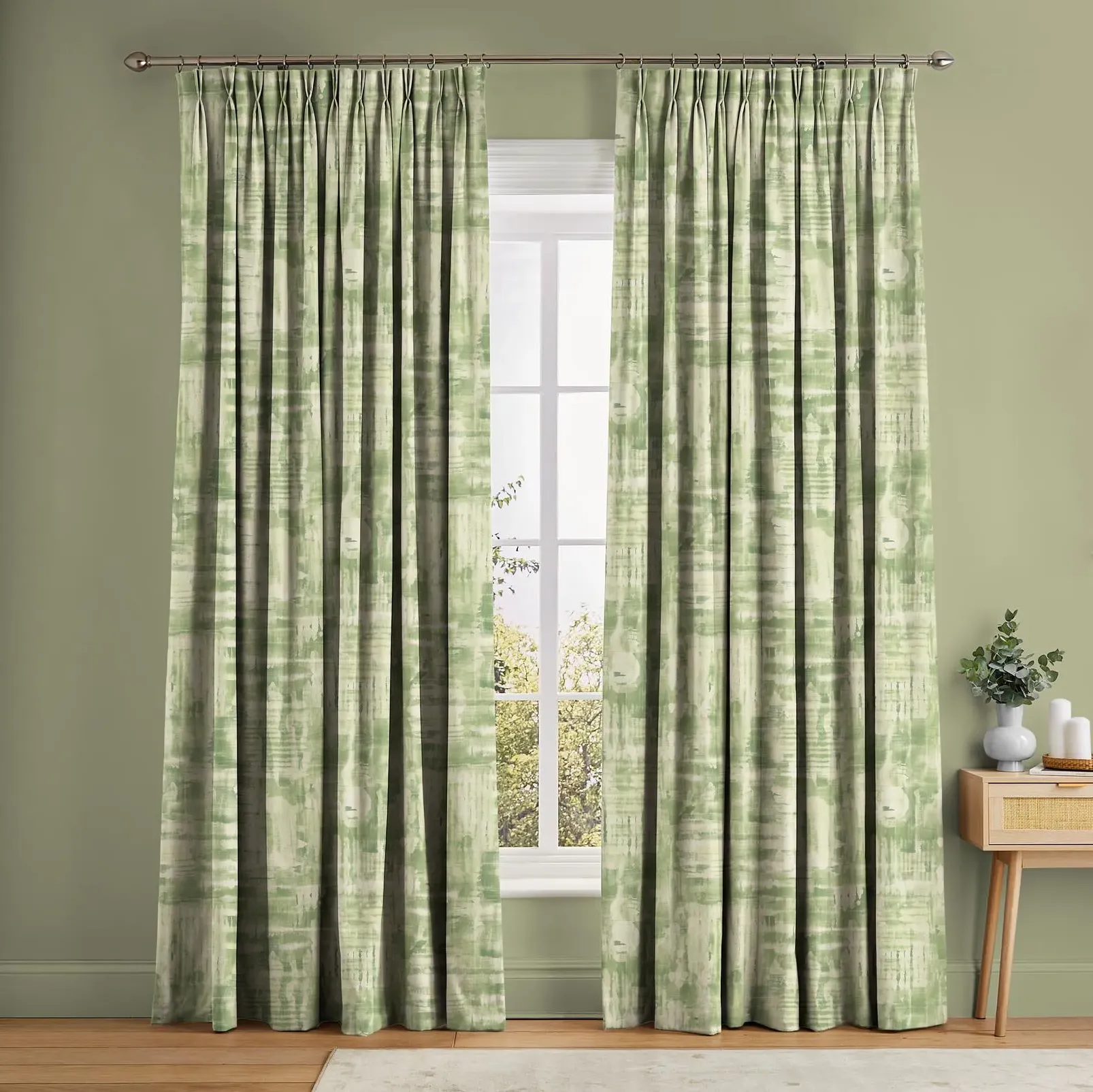 Reecho Made to Measure Curtains - Green