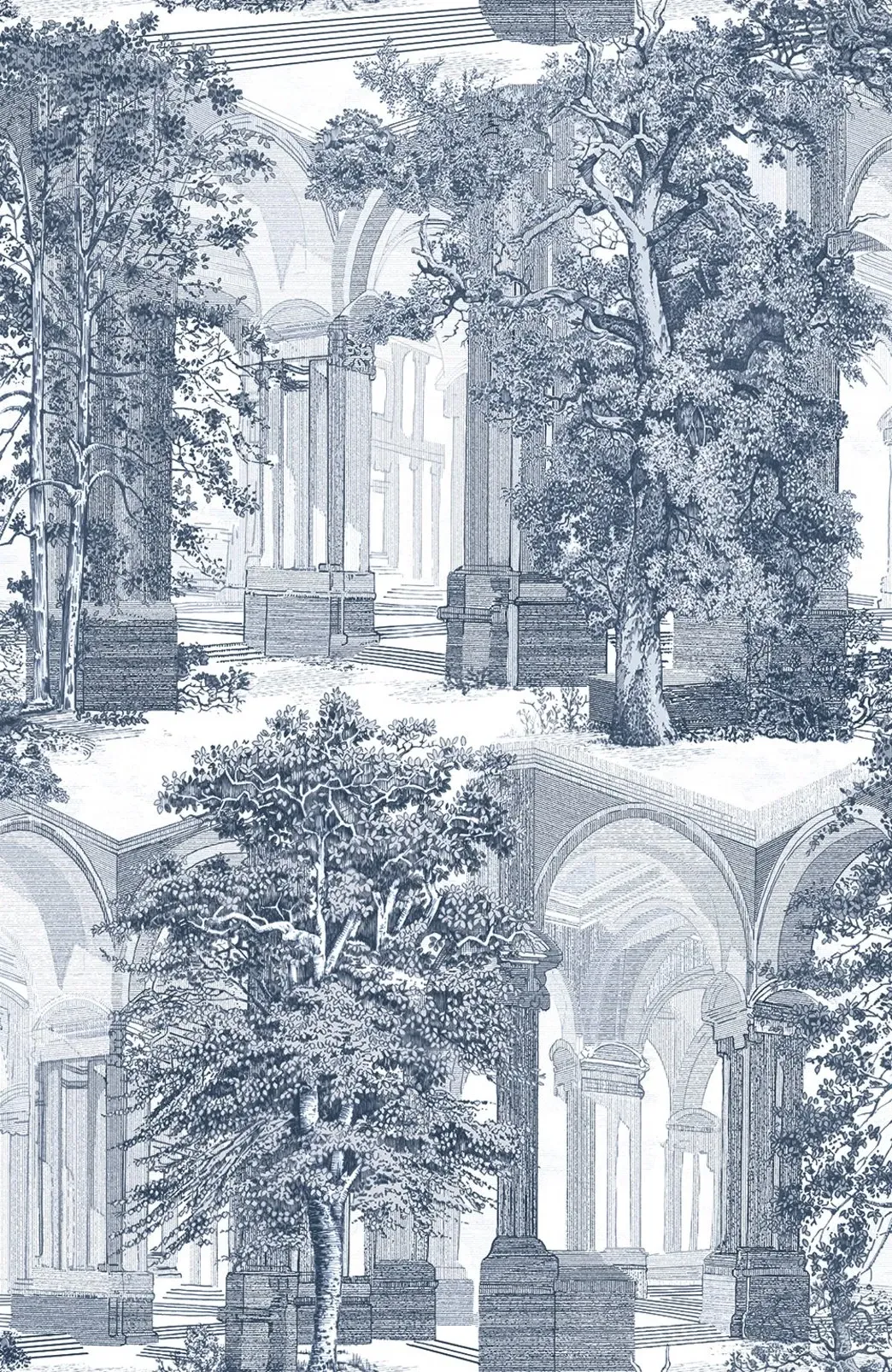 Rivington Folly Firework Wallpaper - Brown