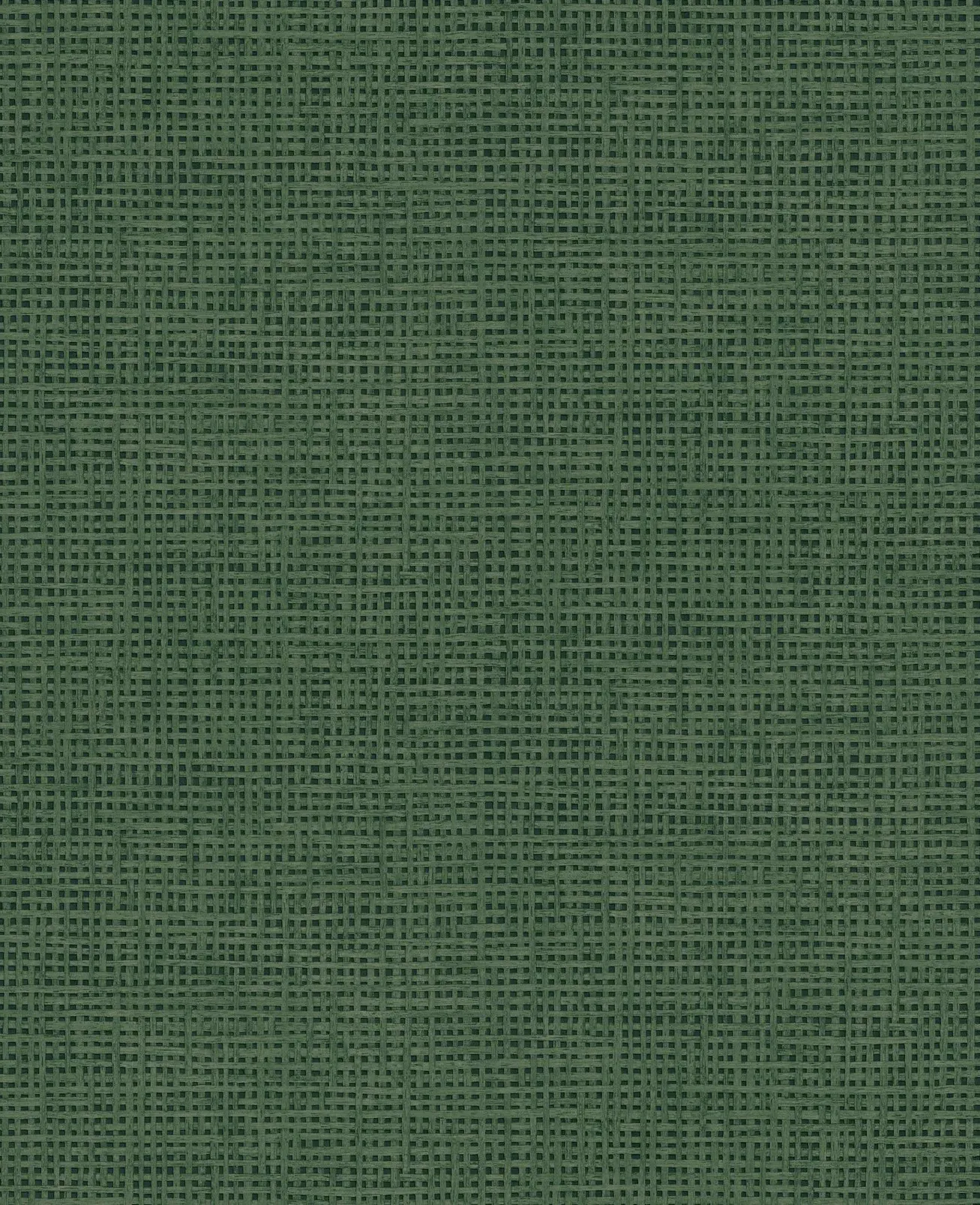 Rustic Weft Wallpaper - Palm Green